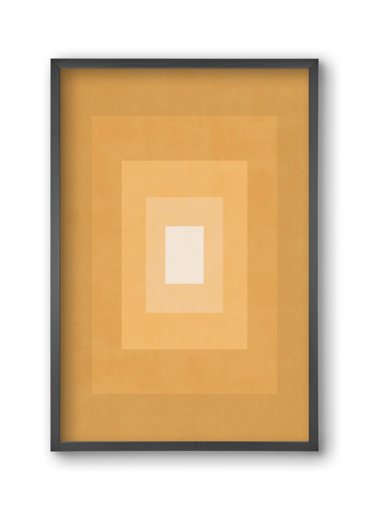 Rectangular Composition 012, 30x45 cm (30x45 cm), Fekete keret