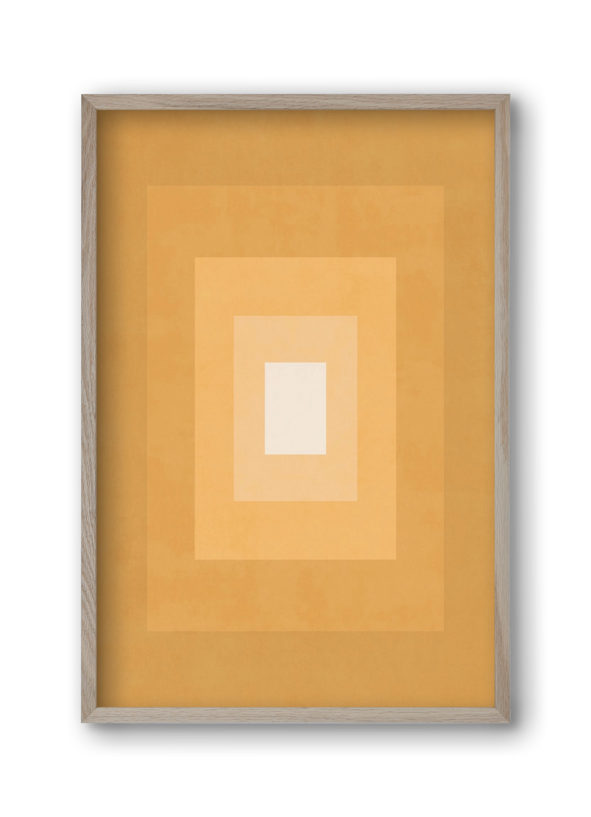 Rectangular Composition 012, 30x45 cm (30x45 cm), Tölgy keret
