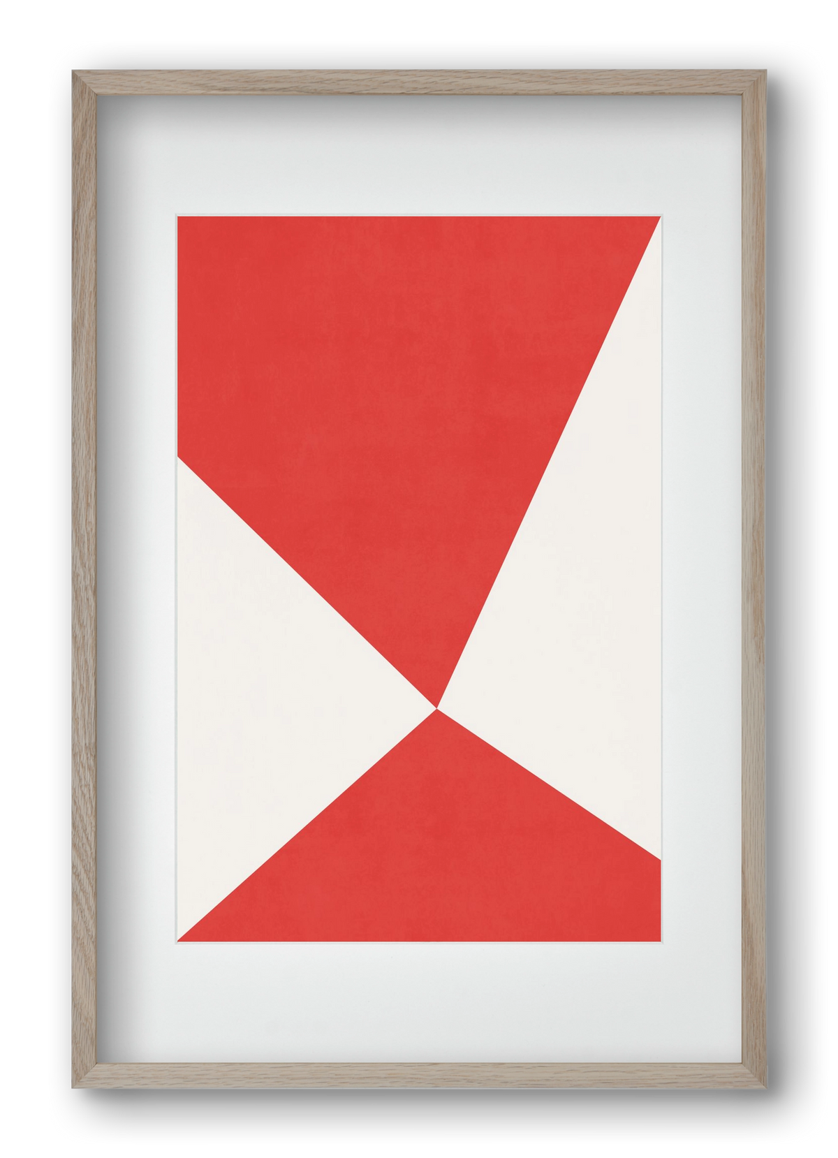 Abstract Composition - V01, 40x60 cm (30x45 cm), Tölgy keret, paszpartuval