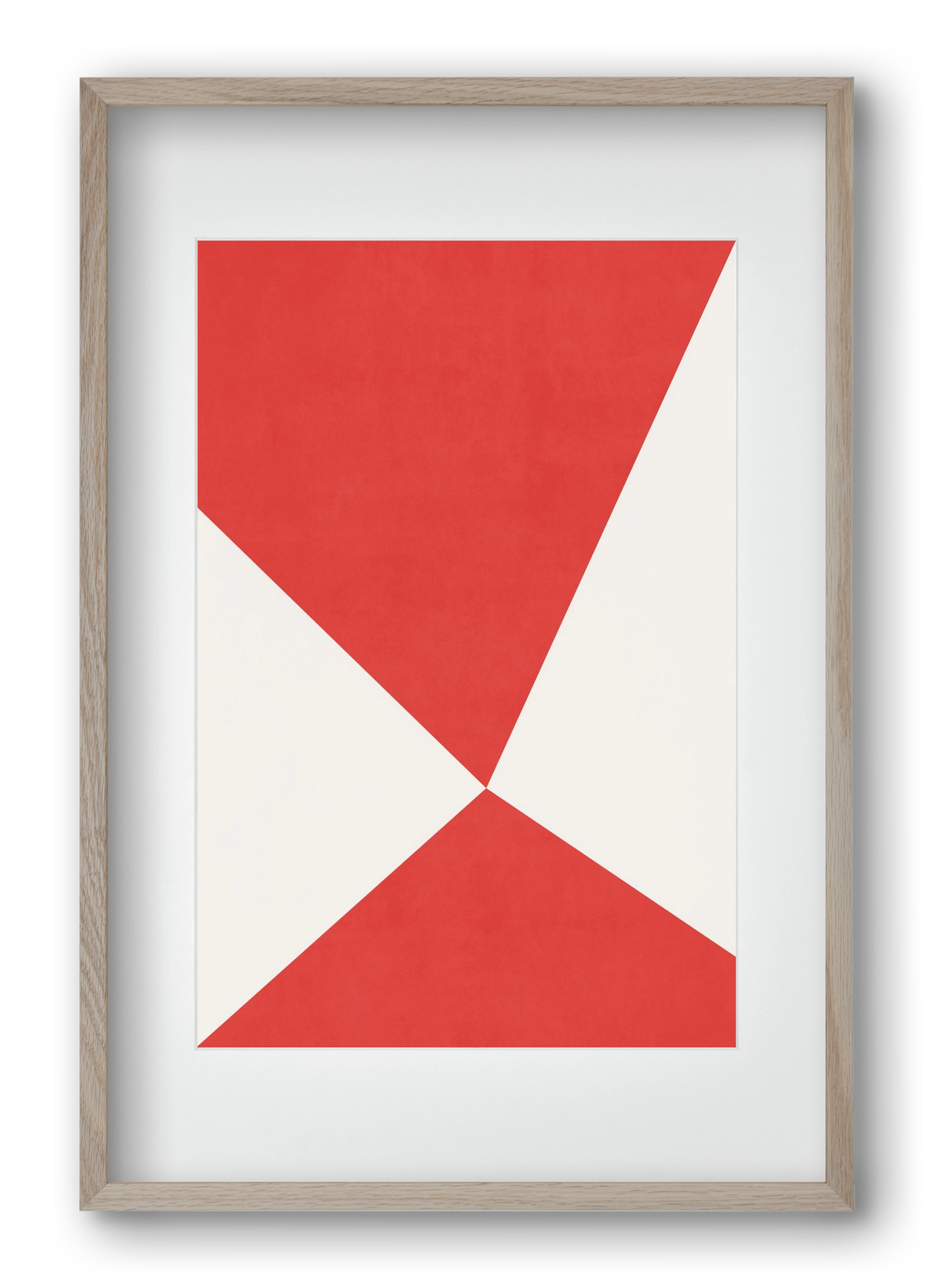 Abstract Composition - V01, 40x60 cm (30x45 cm), Tölgy keret, paszpartuval