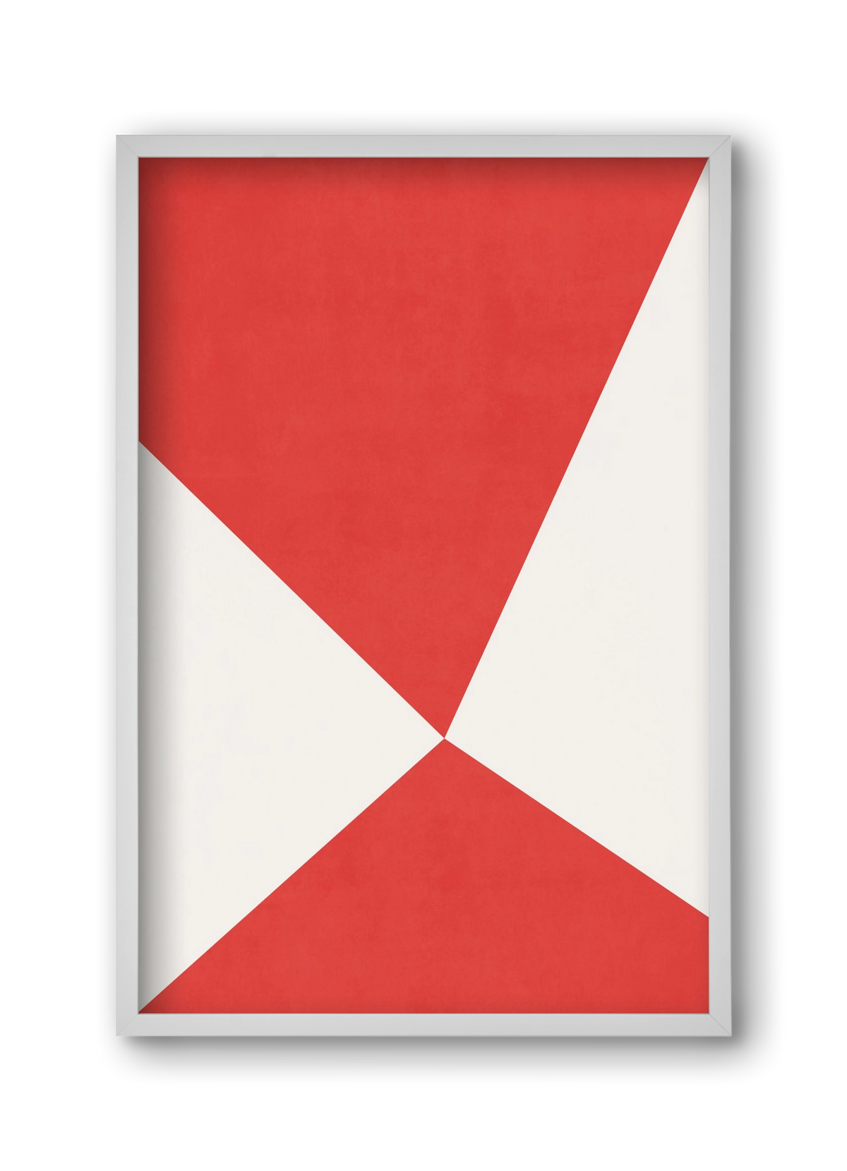 Abstract Composition - V01, 30x45 cm (30x45 cm), Fehér keret