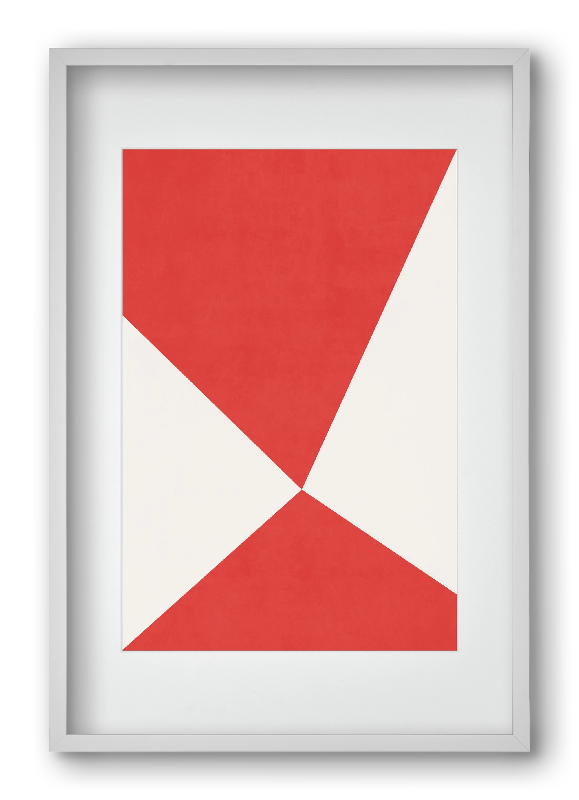 Abstract Composition - V01, 40x60 cm (30x45 cm), Fehér keret, paszpartuval