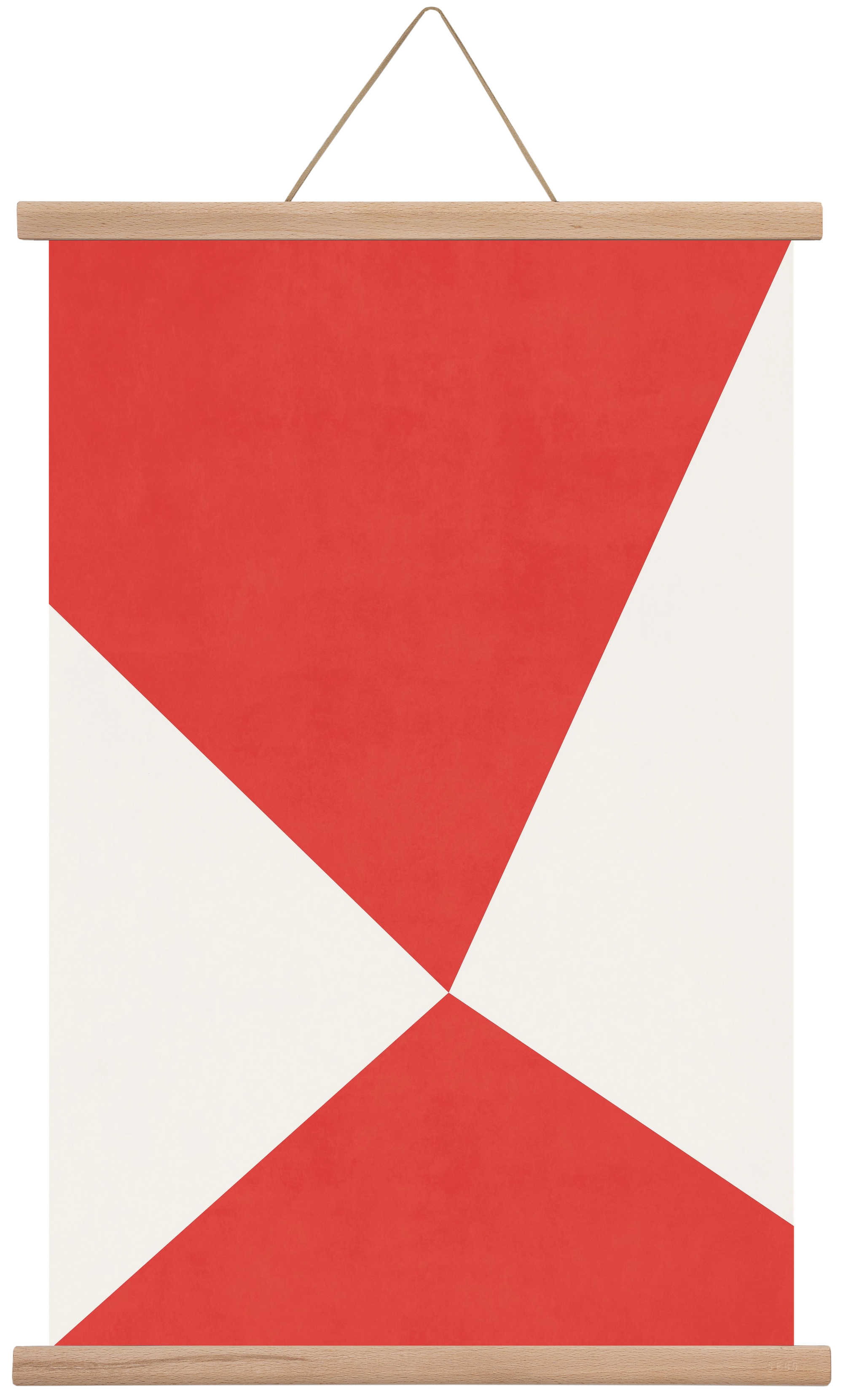 Abstract Composition - V01, 40x60 cm (40x60 cm), Tölgy akasztó