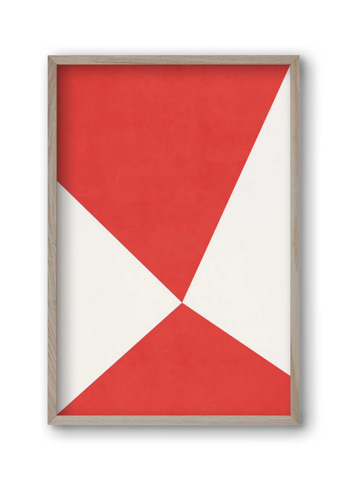 Abstract Composition - V01, 30x45 cm (30x45 cm), Tölgy keret