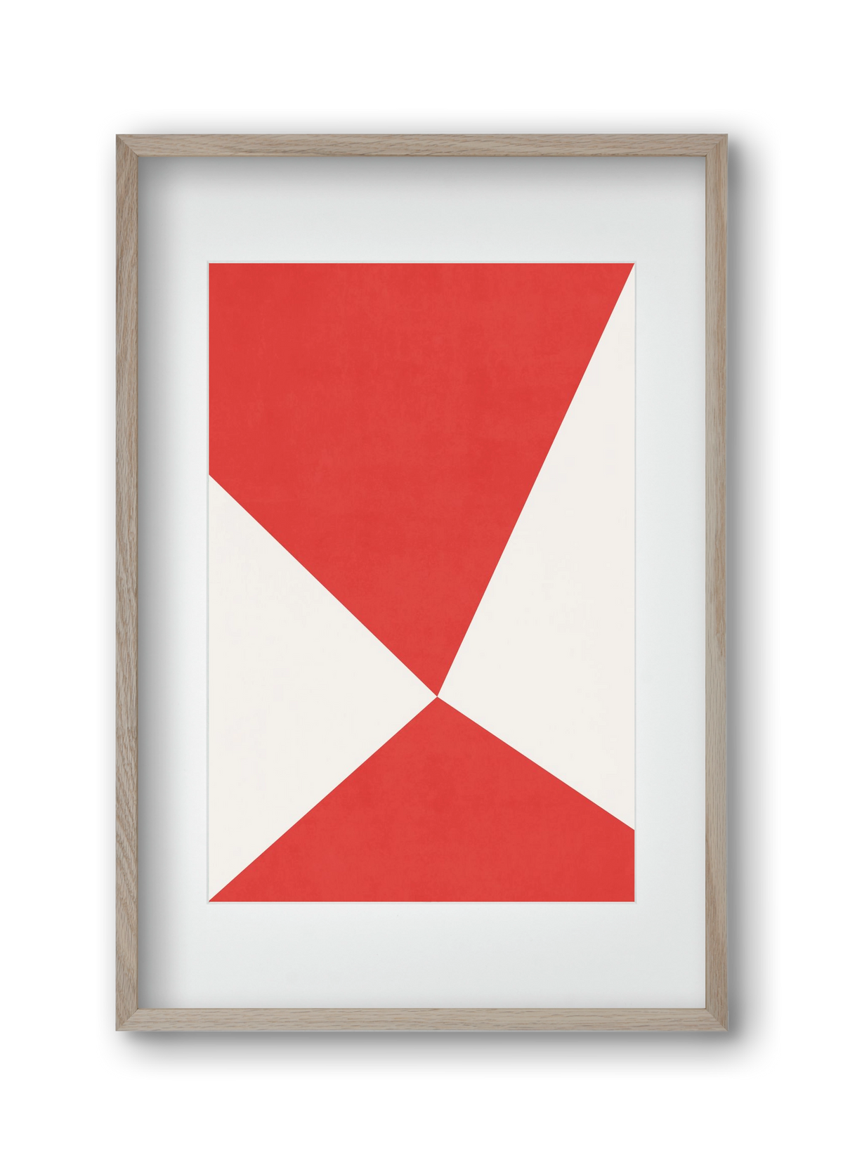 Abstract Composition - V01, 30x45 cm (20x30 cm), Tölgy keret, paszpartuval