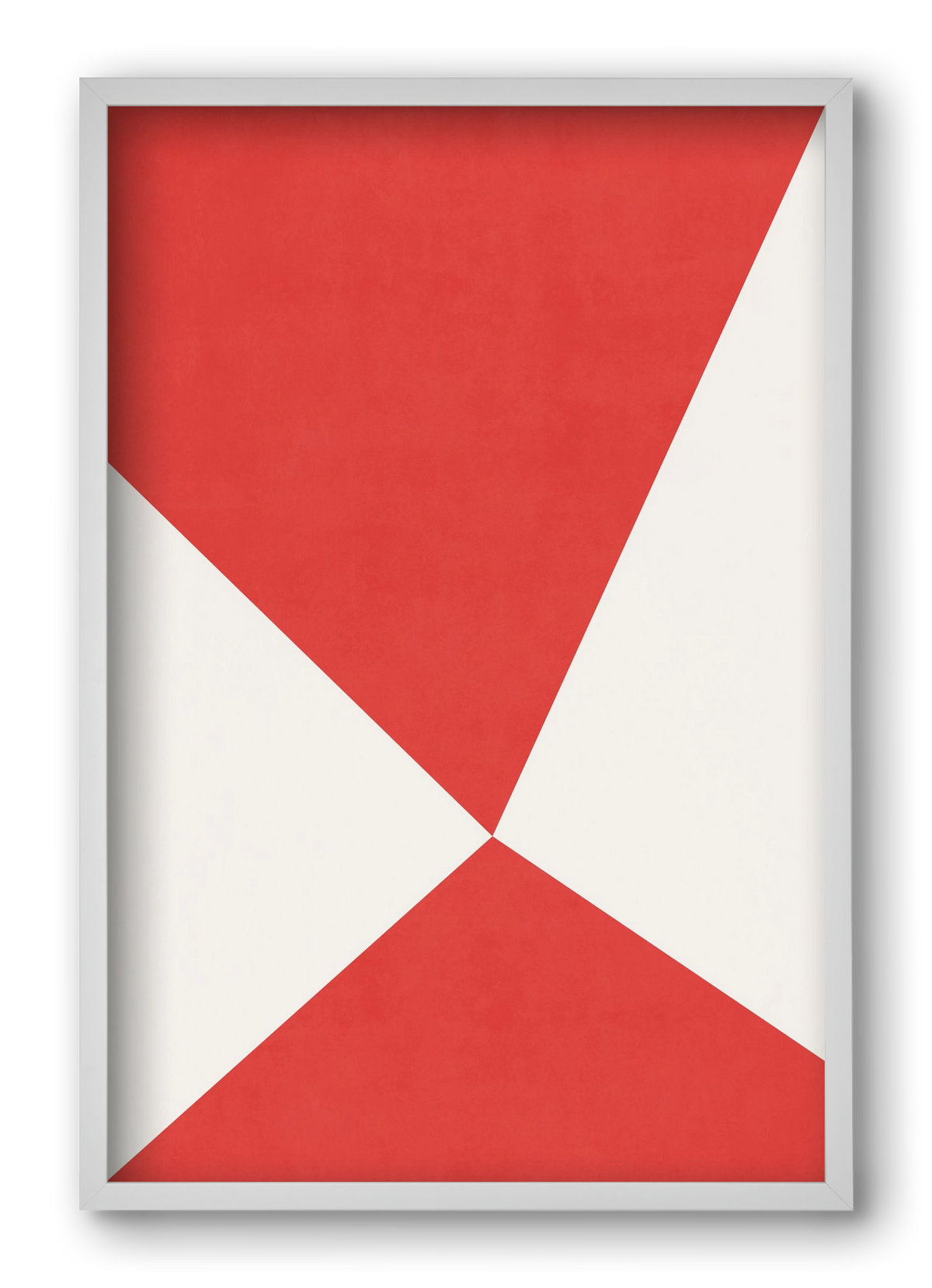 Abstract Composition - V01, 40x60 cm (40x60 cm), Fehér keret