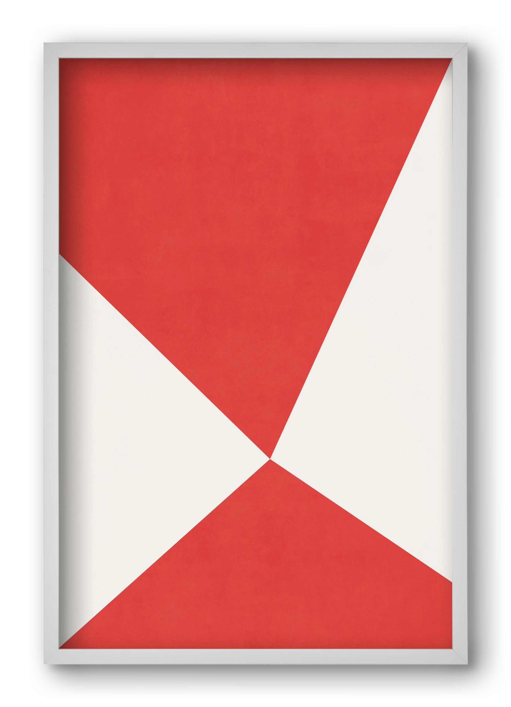 Abstract Composition - V01, 40x60 cm (40x60 cm), Fehér keret