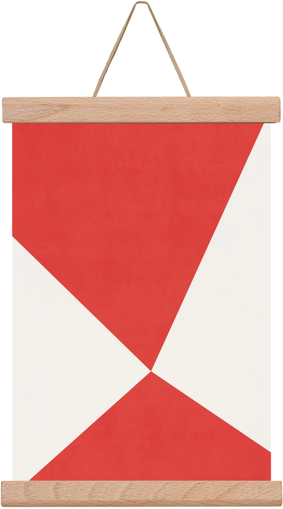 Abstract Composition - V01, 20x30 cm (20x30 cm), Tölgy akasztó