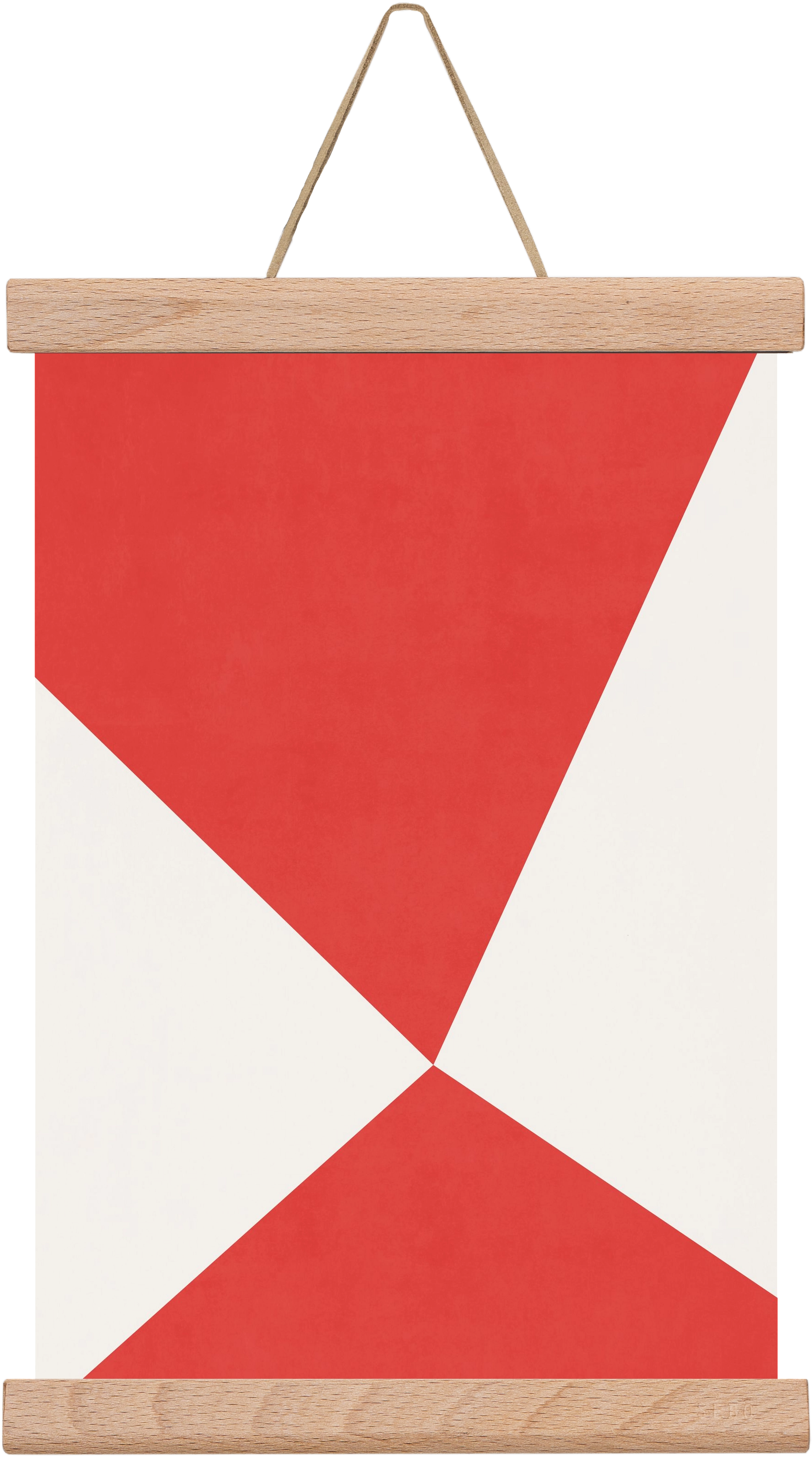 Abstract Composition - V01, 20x30 cm (20x30 cm), Tölgy akasztó