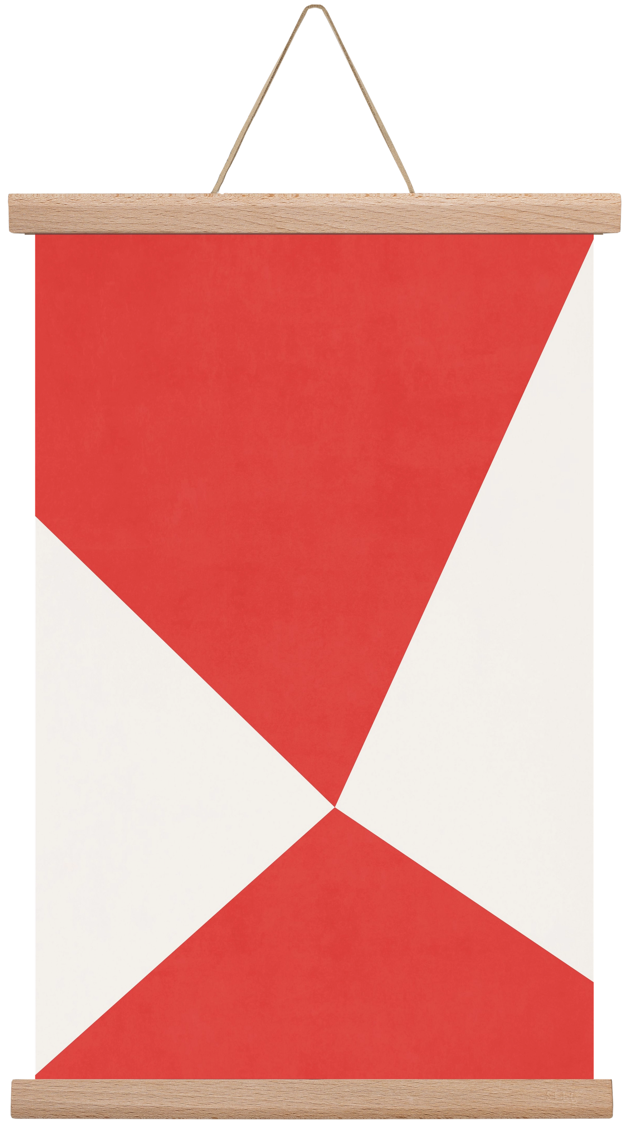 Abstract Composition - V01, 30x45 cm (30x45 cm), Tölgy akasztó