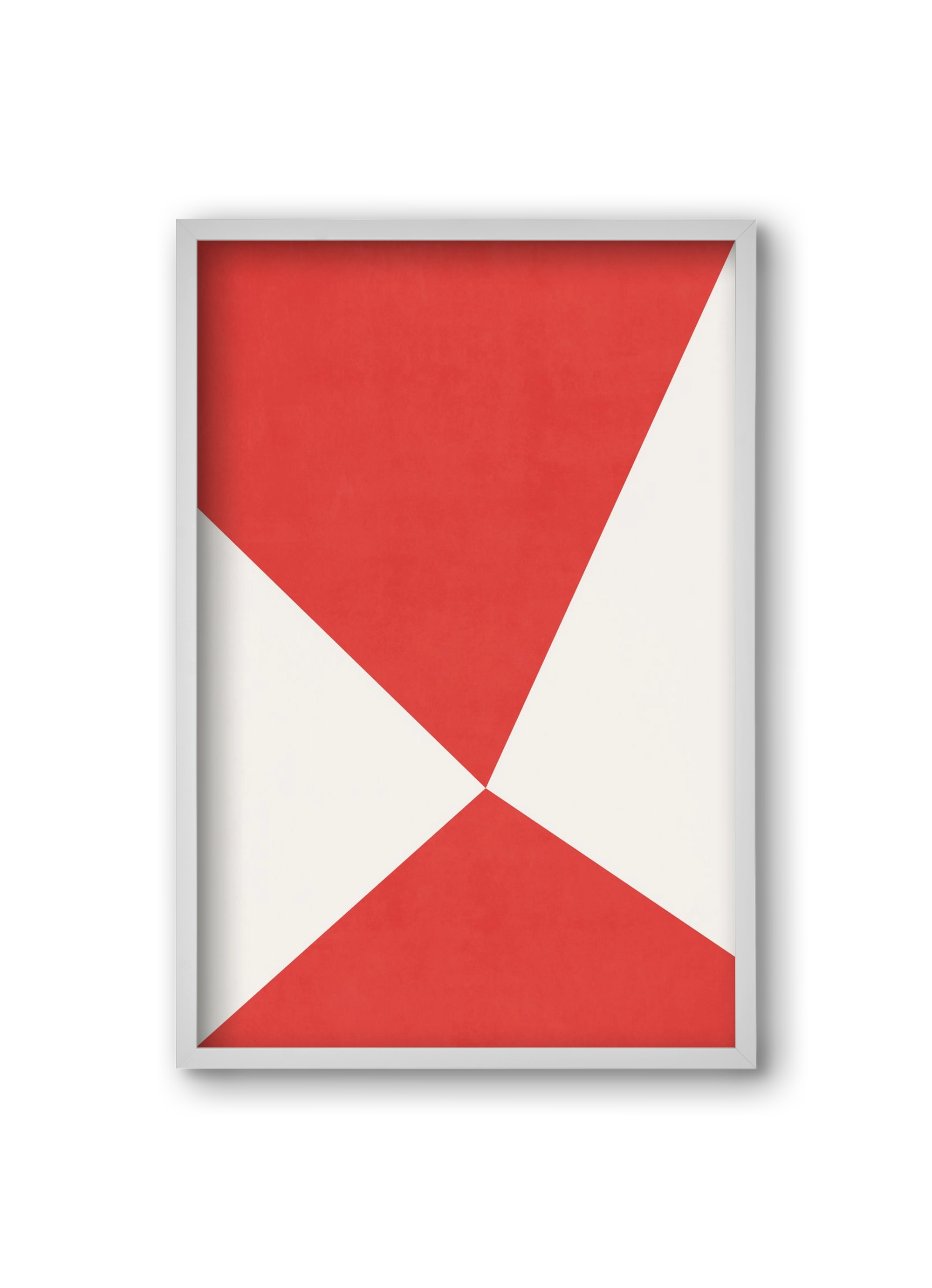 Abstract Composition - V01, 20x30 cm (20x30 cm), Fehér keret