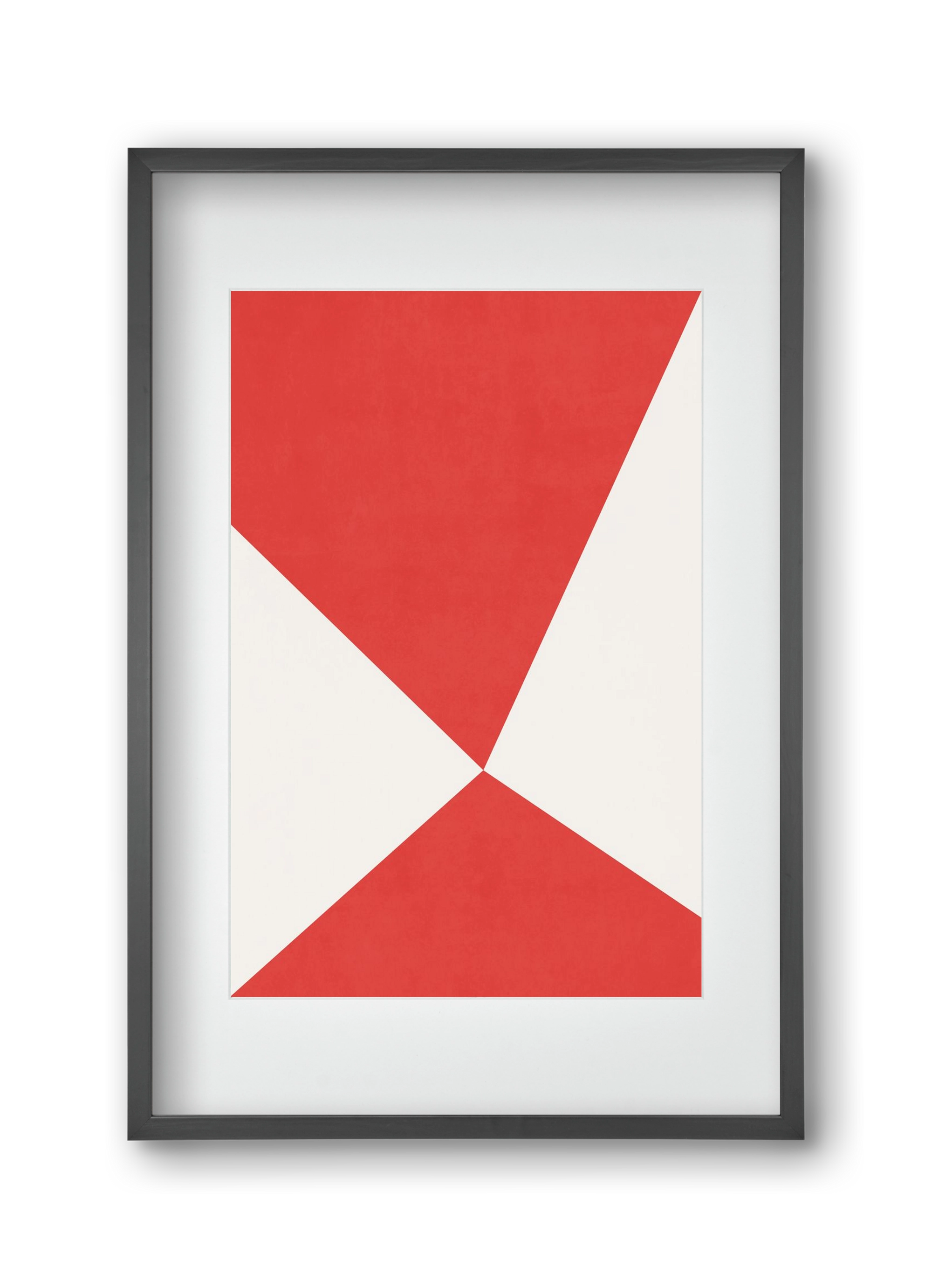 Abstract Composition - V01, 30x45 cm (20x30 cm), Fekete keret, paszpartuval