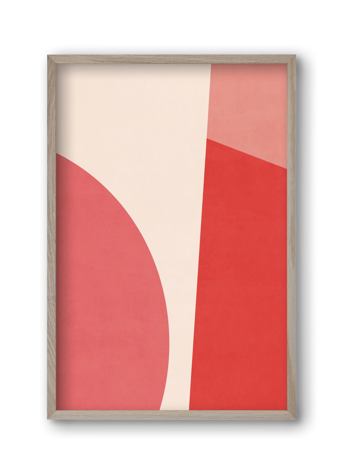 Abstract Composition - V03, 30x45 cm (30x45 cm), Tölgy keret