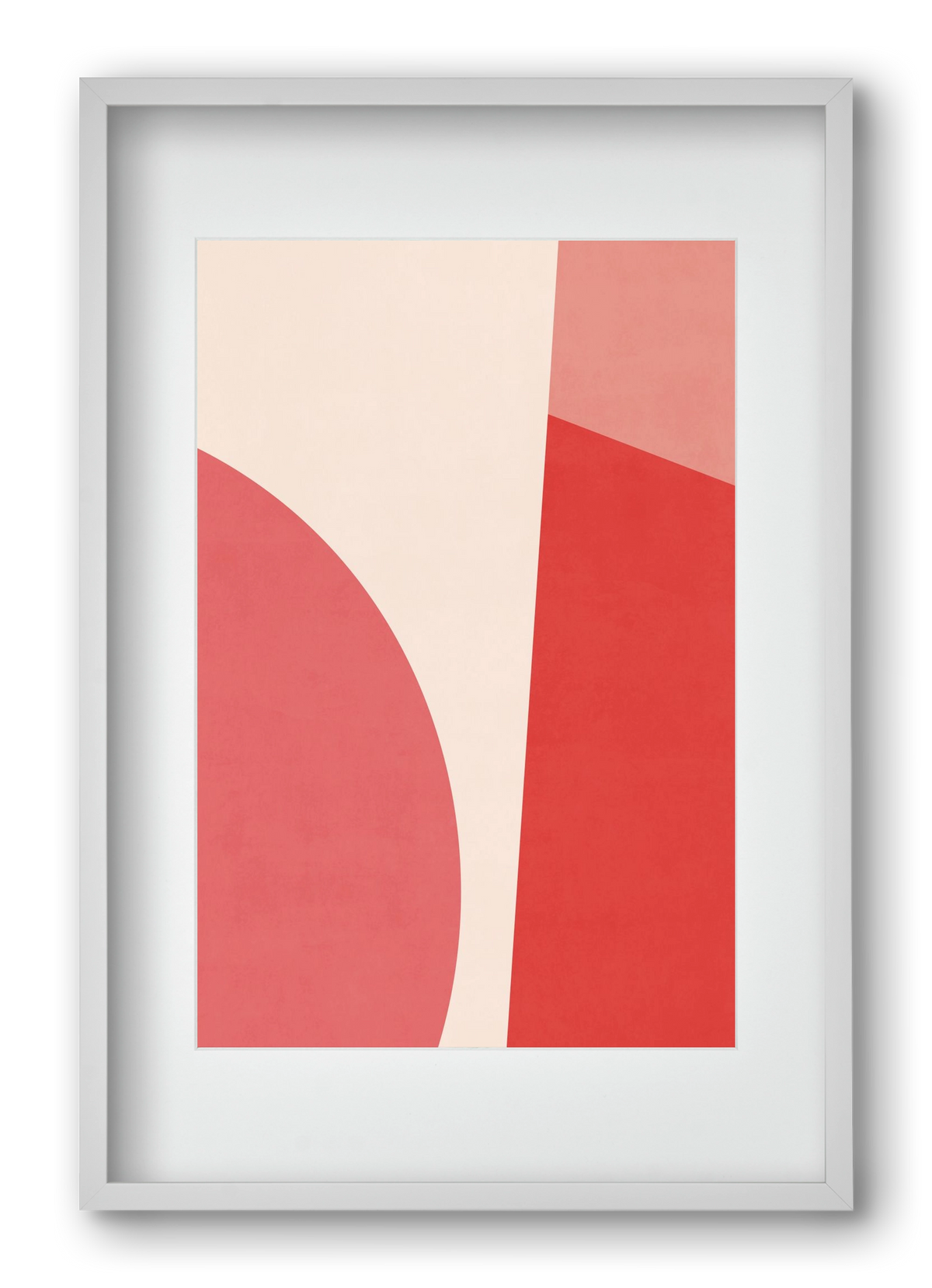 Abstract Composition - V03, 40x60 cm (30x45 cm), Fehér keret, paszpartuval