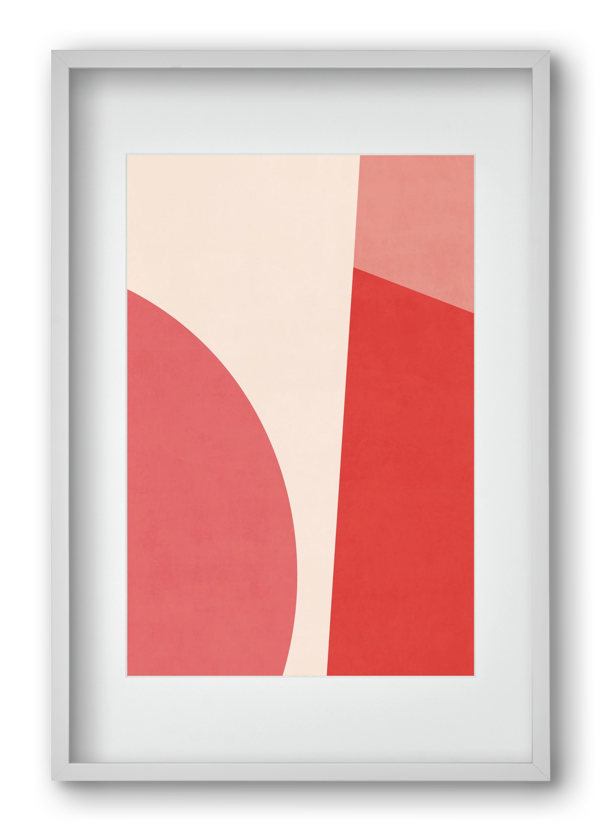 Abstract Composition - V03, 40x60 cm (30x45 cm), Fehér keret, paszpartuval