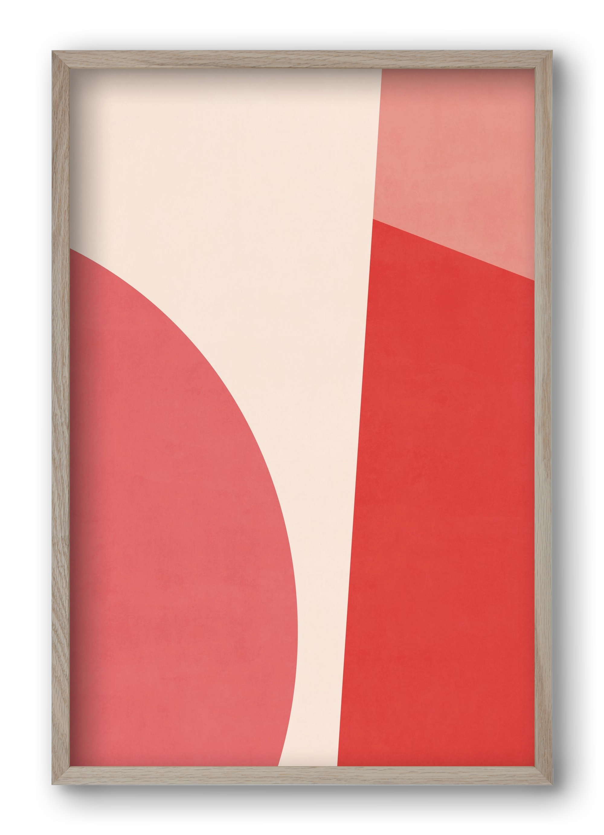 Abstract Composition - V03, 40x60 cm (40x60 cm), Tölgy keret