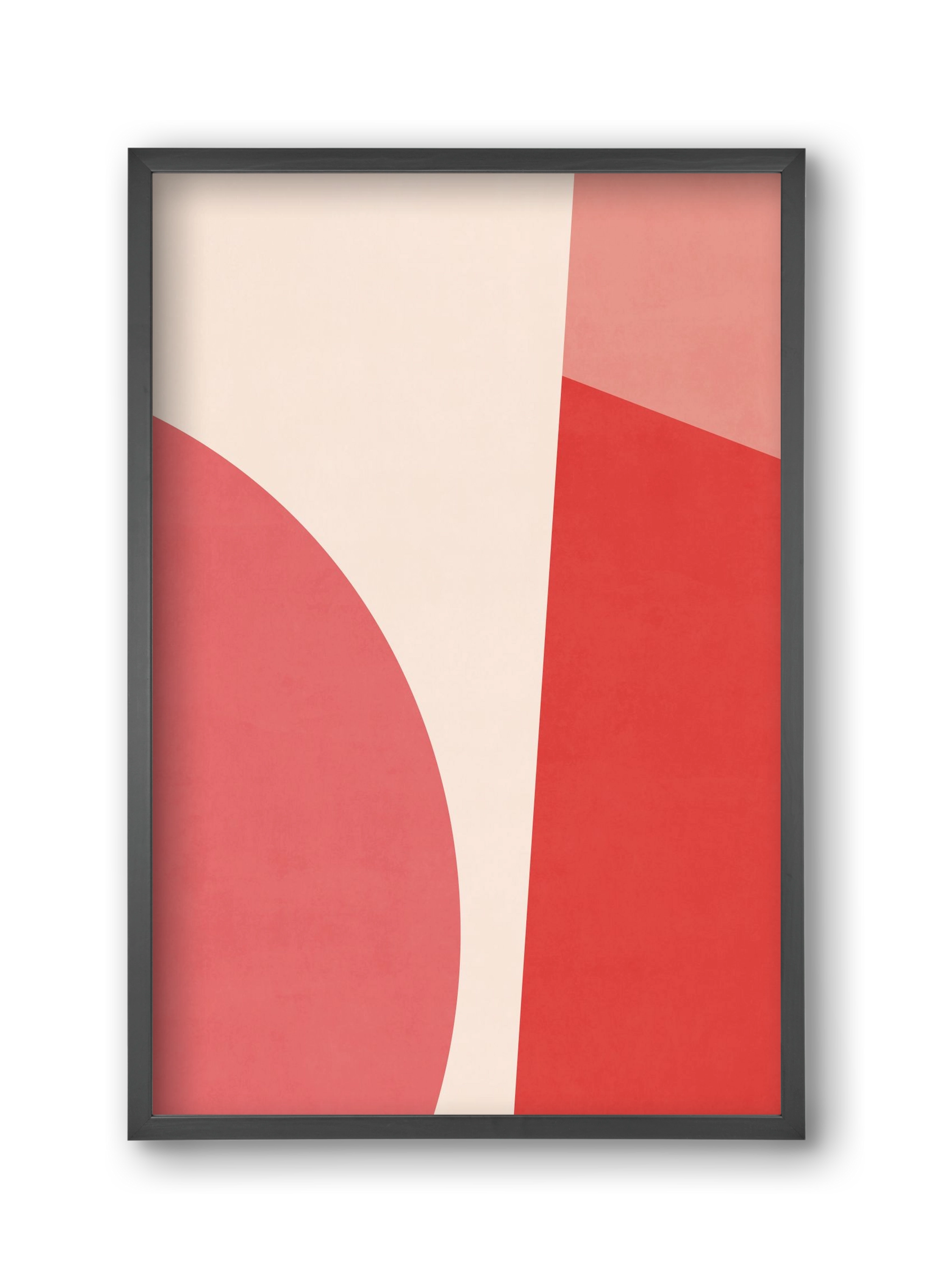 Abstract Composition - V03, 30x45 cm (30x45 cm), Fekete keret