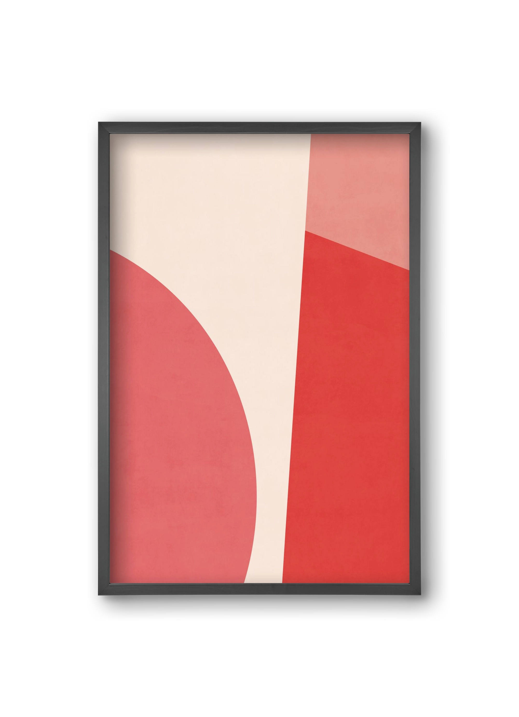 Abstract Composition - V03, 20x30 cm (20x30 cm), Fekete keret