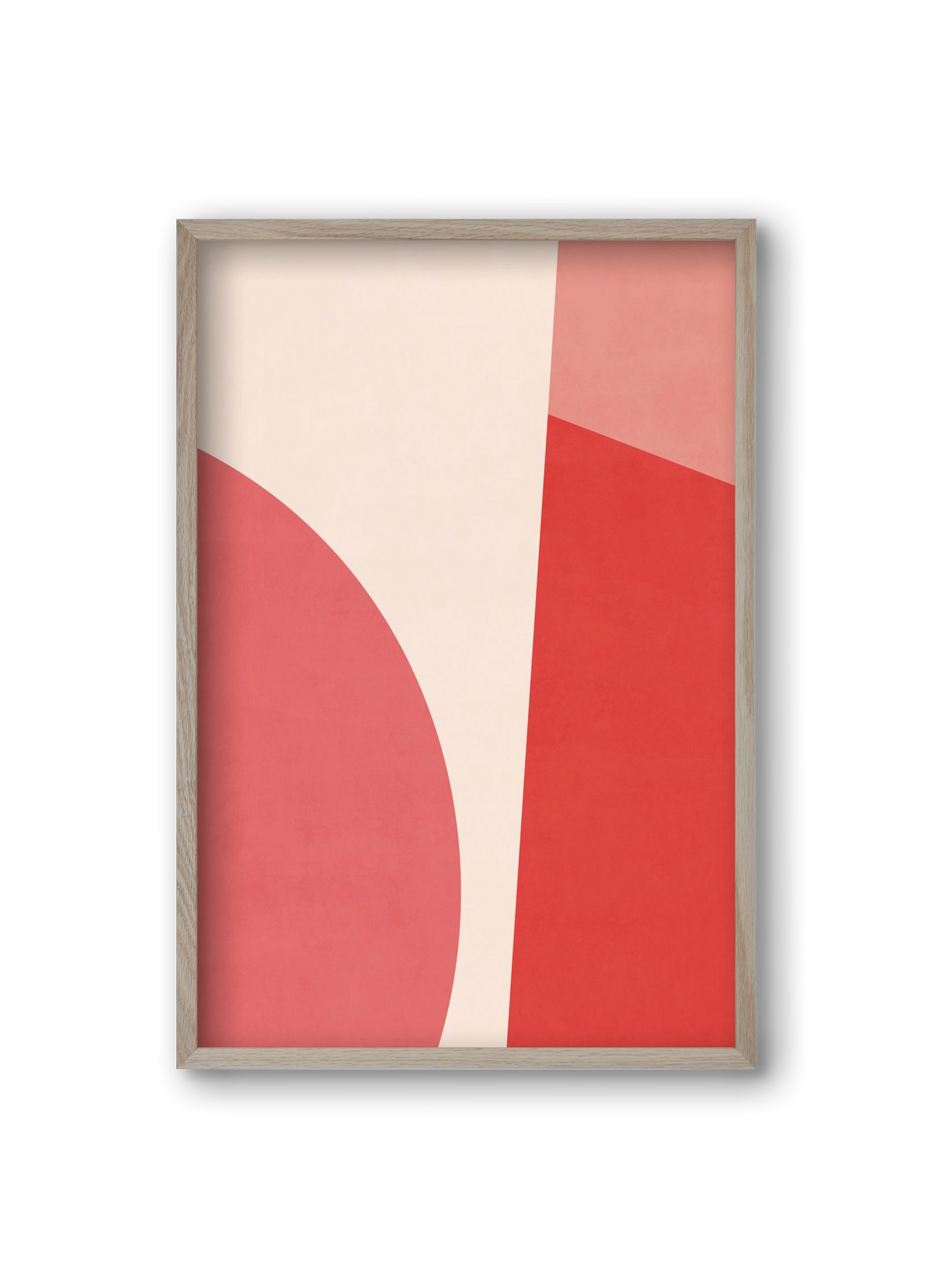 Abstract Composition - V03, 20x30 cm (20x30 cm), Tölgy keret