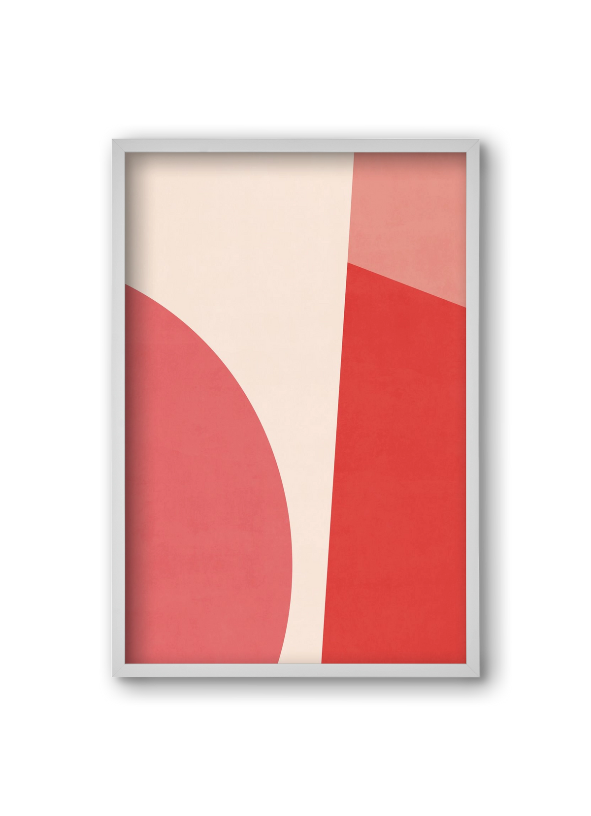 Abstract Composition - V03, 20x30 cm (20x30 cm), Fehér keret