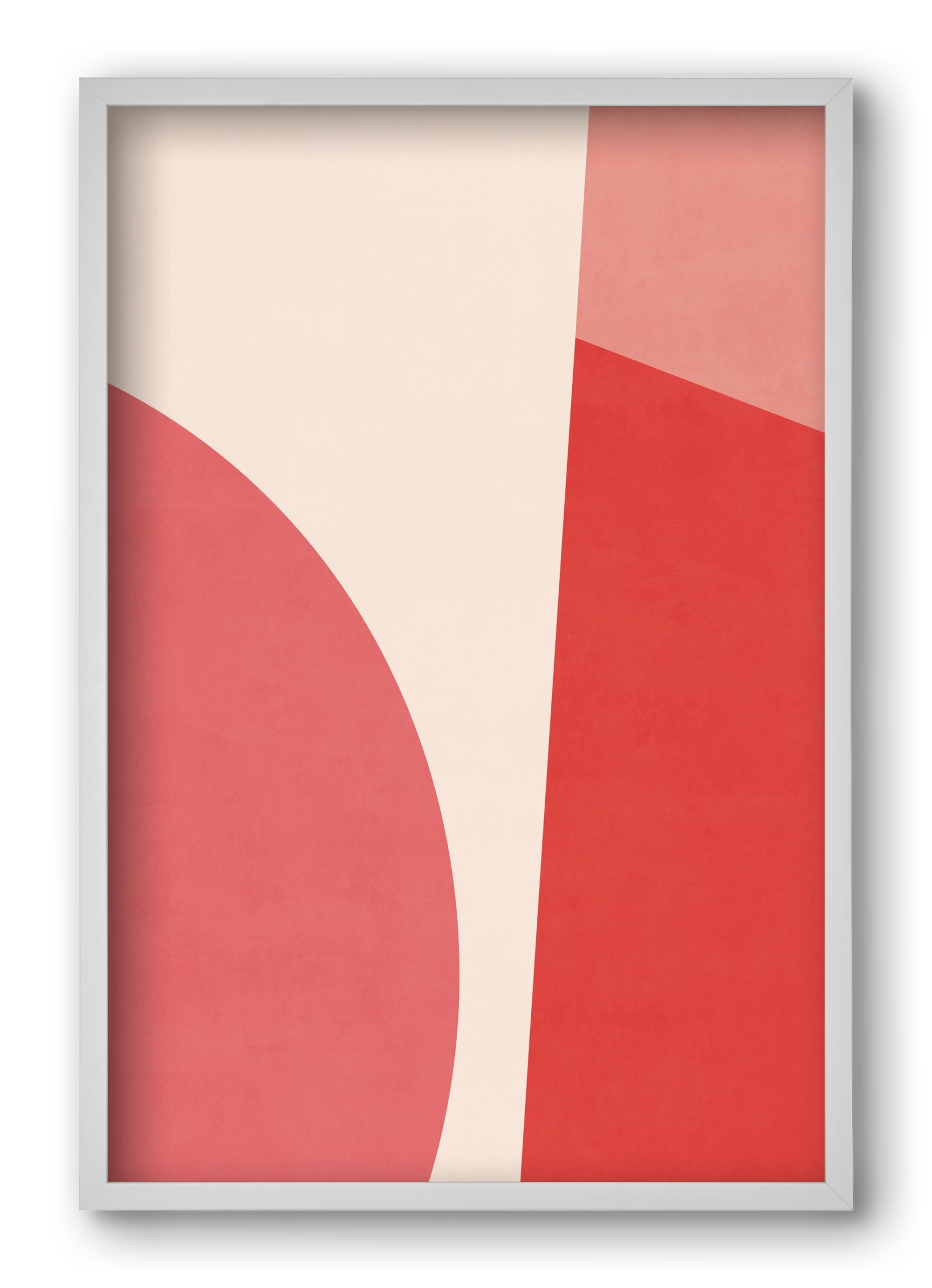 Abstract Composition - V03, 40x60 cm (40x60 cm), Fehér keret