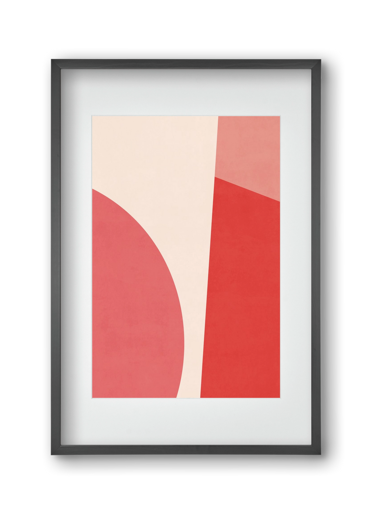 Abstract Composition - V03, 30x45 cm (20x30 cm), Fekete keret, paszpartuval