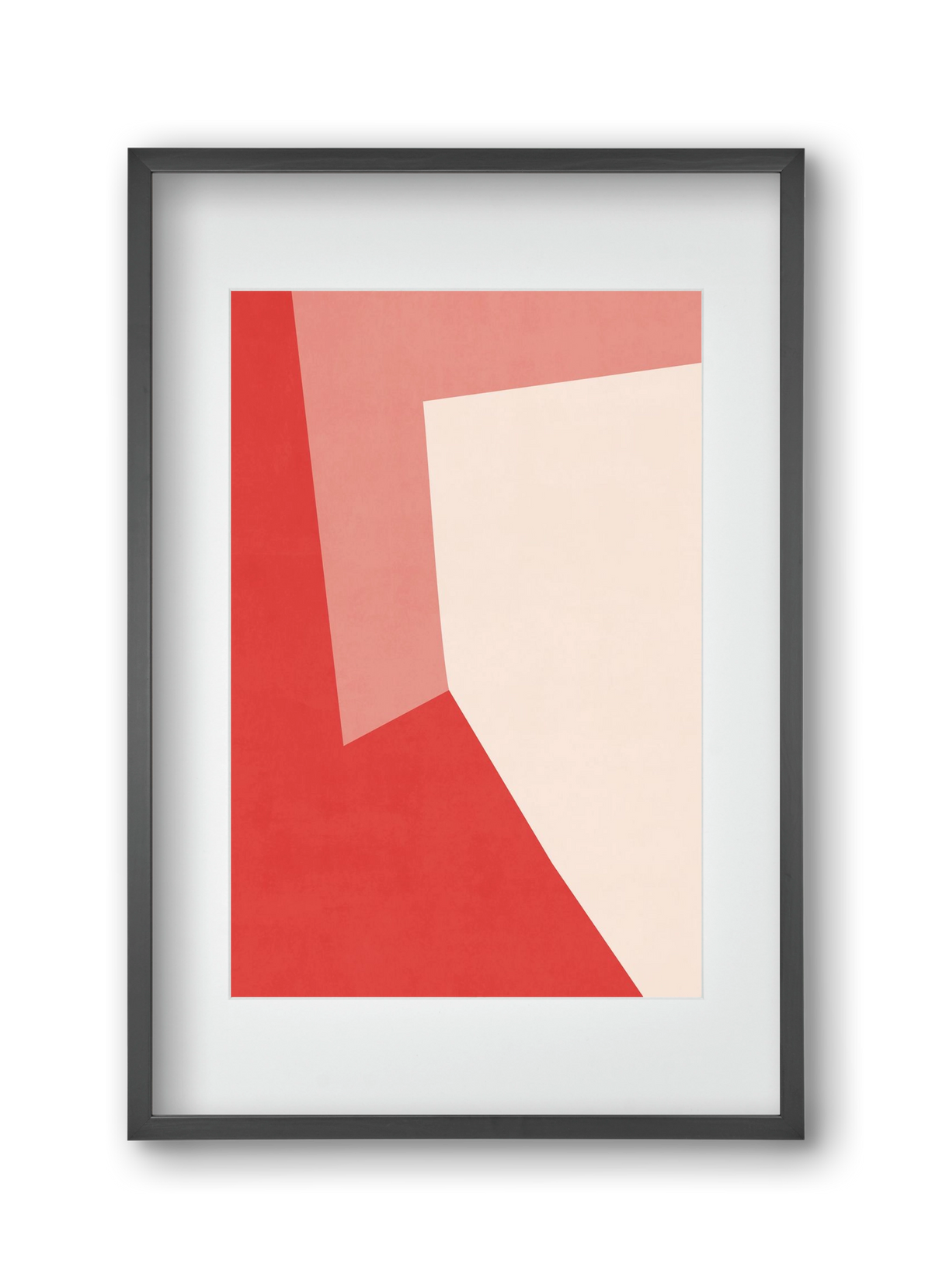 Abstract Composition - V02, 30x45 cm (20x30 cm), Fekete keret, paszpartuval