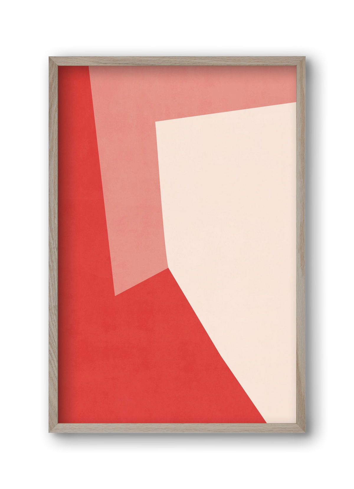 Abstract Composition - V02, 30x45 cm (30x45 cm), Tölgy keret