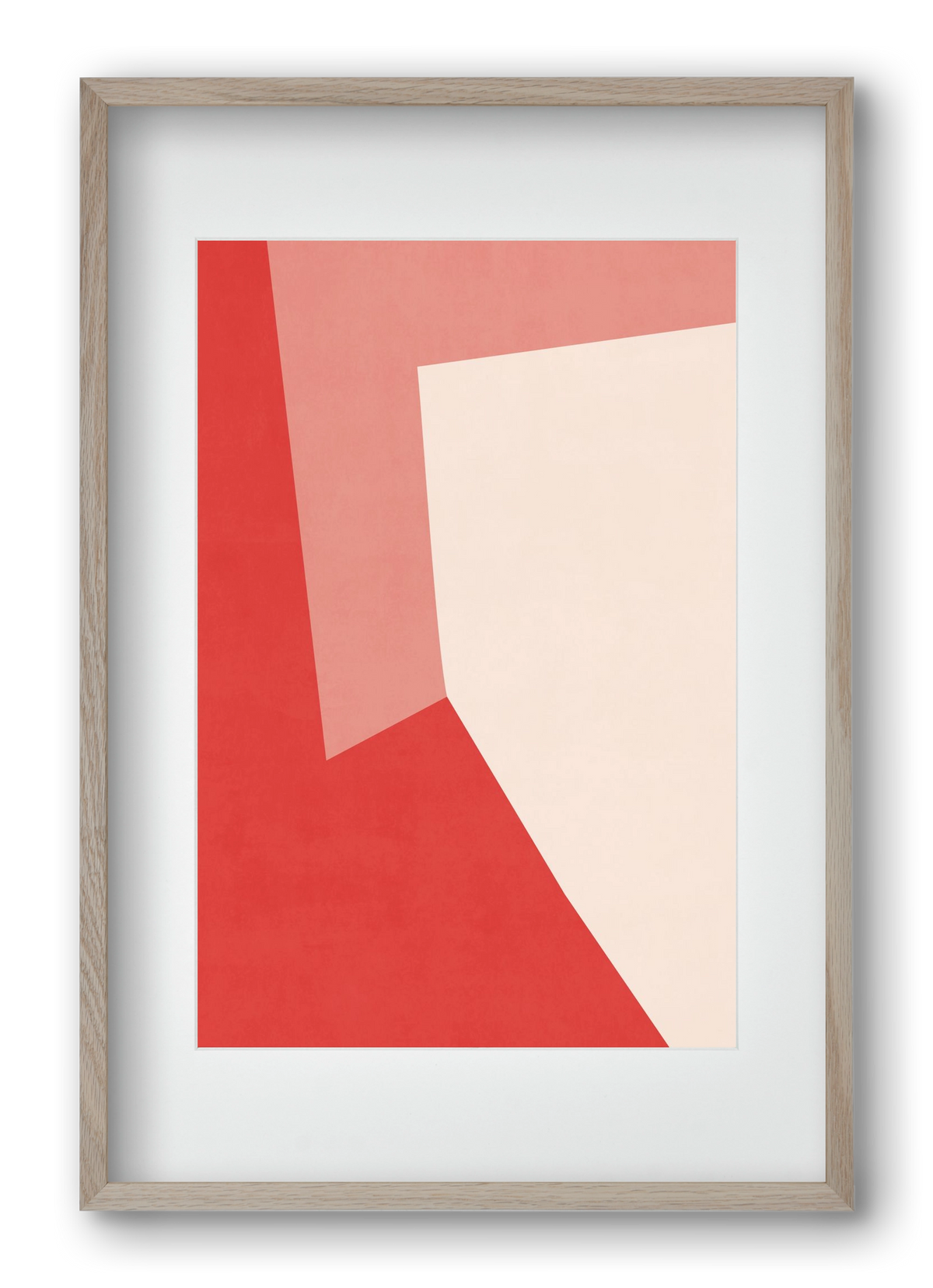 Abstract Composition - V02, 40x60 cm (30x45 cm), Tölgy keret, paszpartuval