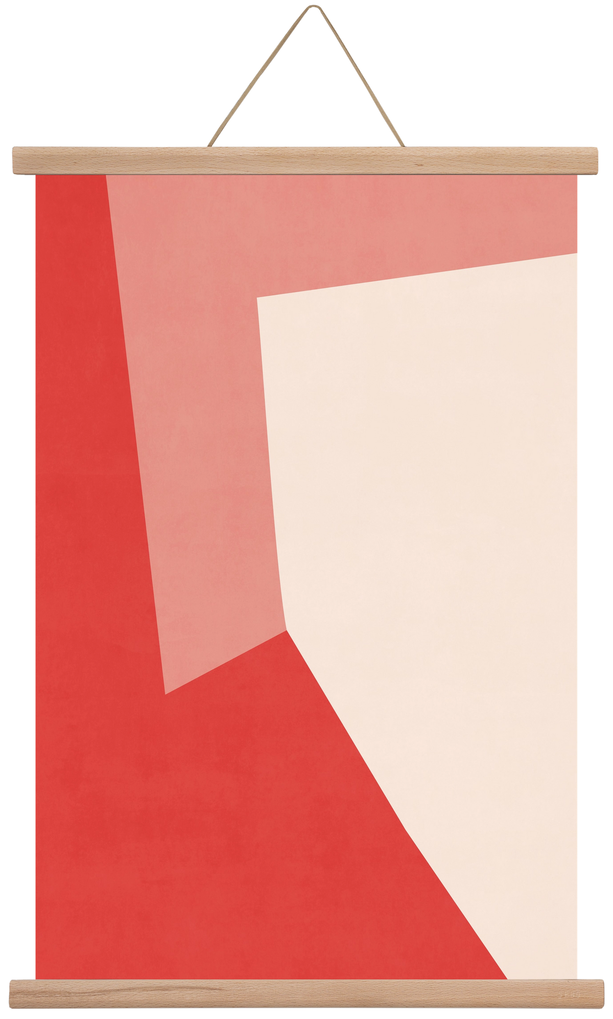 Abstract Composition - V02, 40x60 cm (40x60 cm), Tölgy akasztó