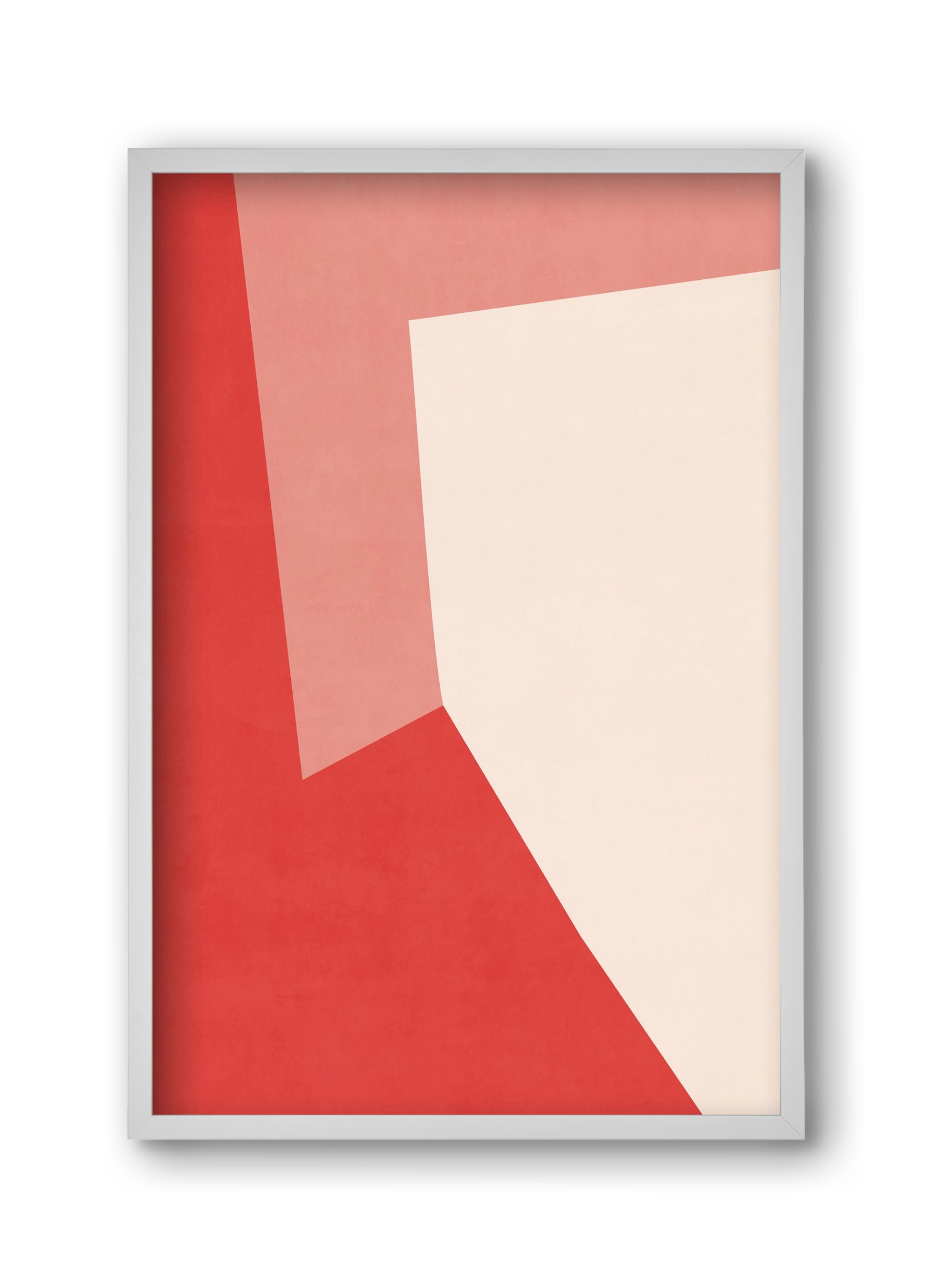 Abstract Composition - V02, 30x45 cm (30x45 cm), Fehér keret