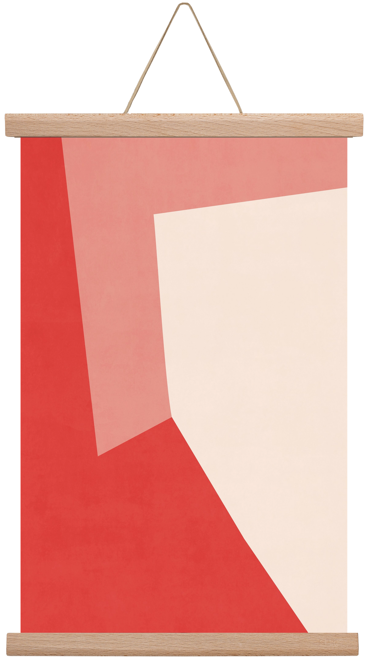 Abstract Composition - V02, 30x45 cm (30x45 cm), Tölgy akasztó