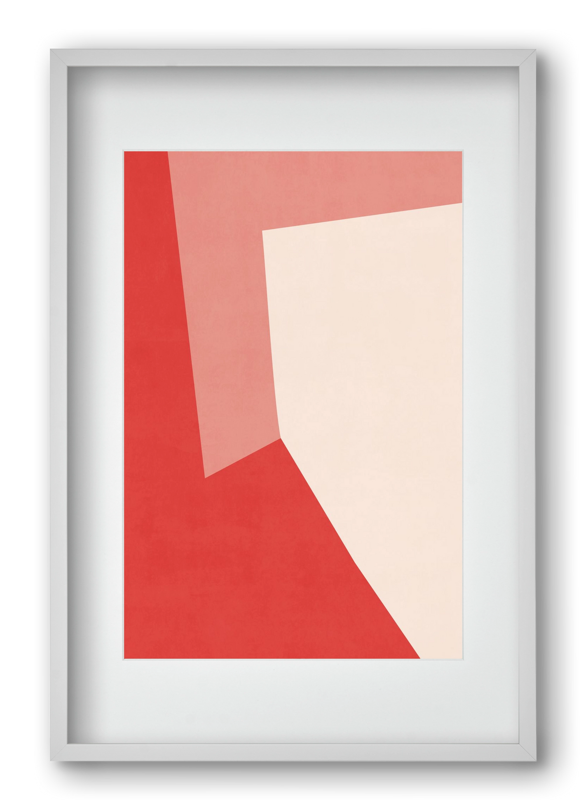 Abstract Composition - V02, 40x60 cm (30x45 cm), Fehér keret, paszpartuval