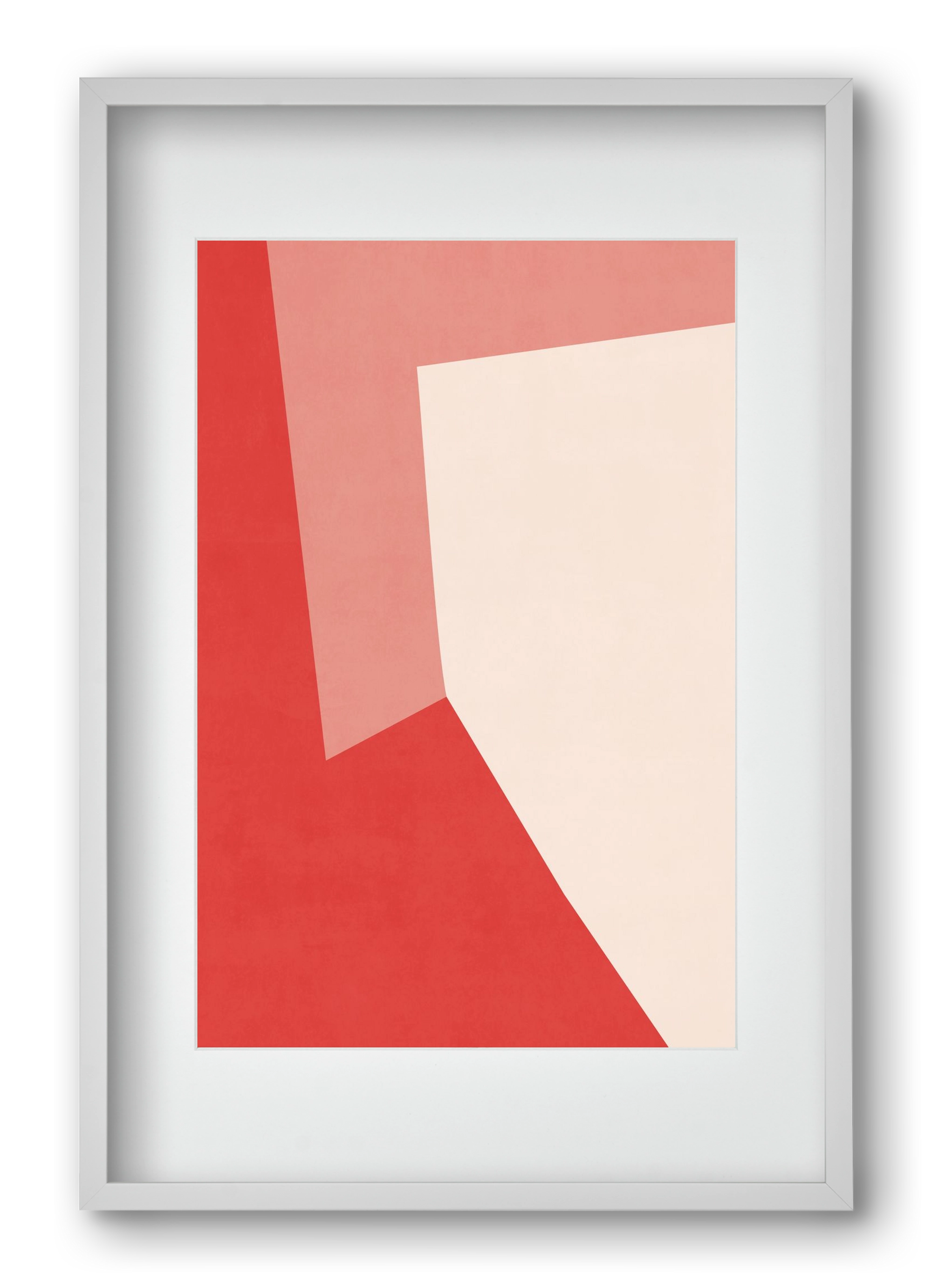 Abstract Composition - V02, 40x60 cm (30x45 cm), Fehér keret, paszpartuval