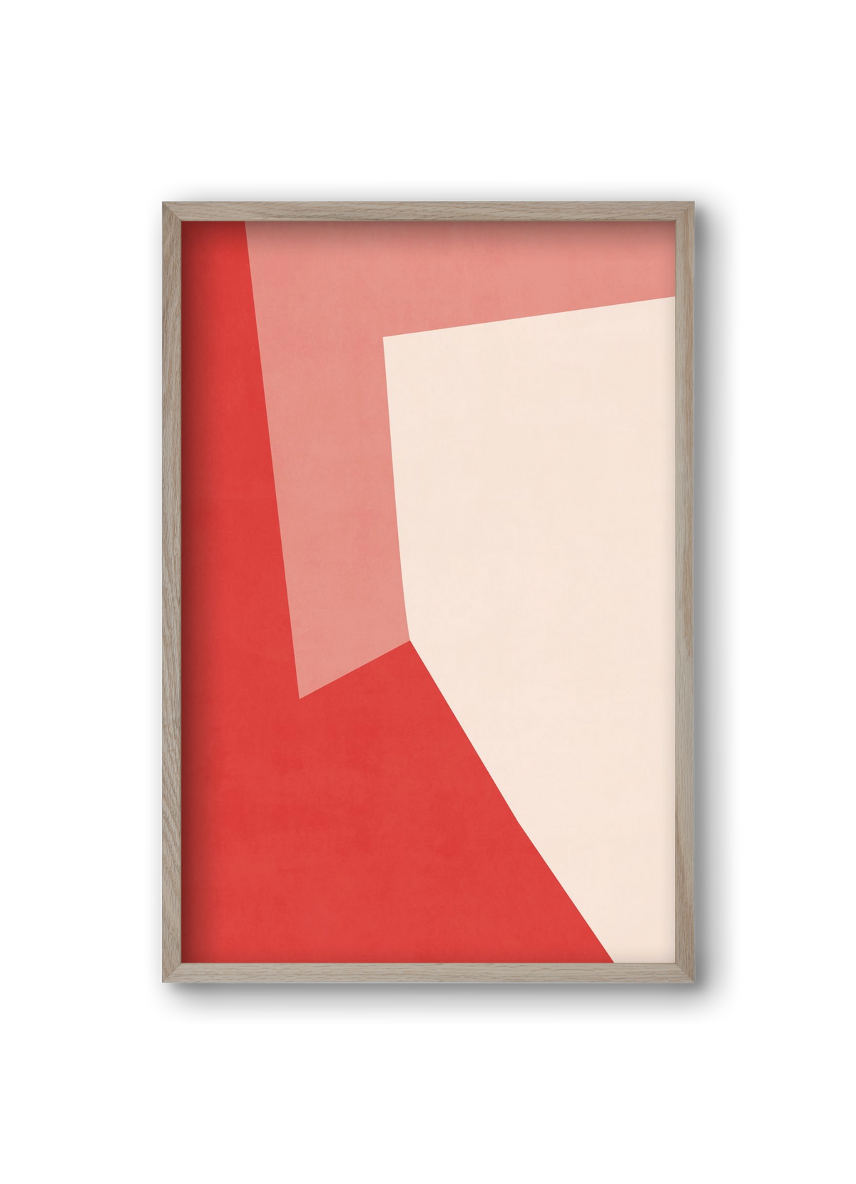 Abstract Composition - V02, 20x30 cm (20x30 cm), Tölgy keret