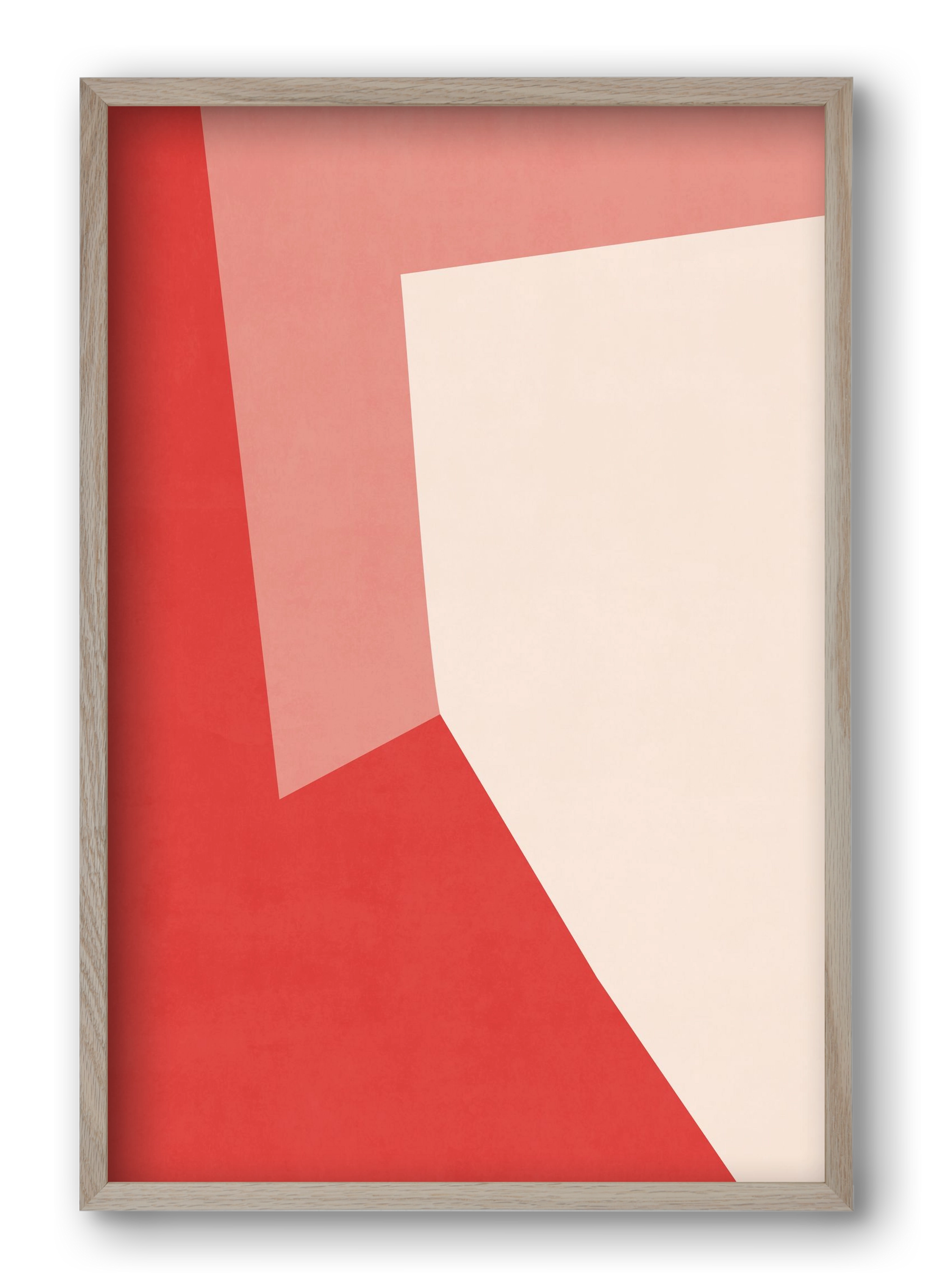 Abstract Composition - V02, 40x60 cm (40x60 cm), Tölgy keret