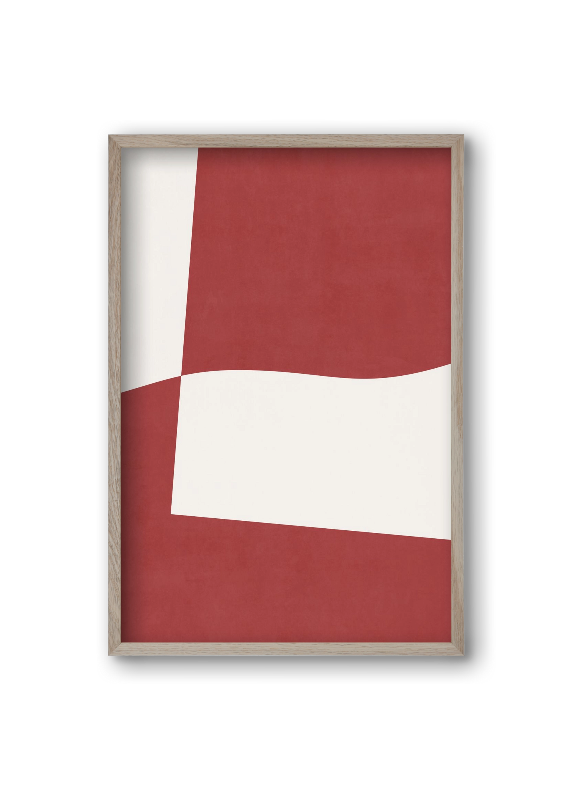 Abstract Composition - Wine01, 20x30 cm (20x30 cm), Tölgy keret