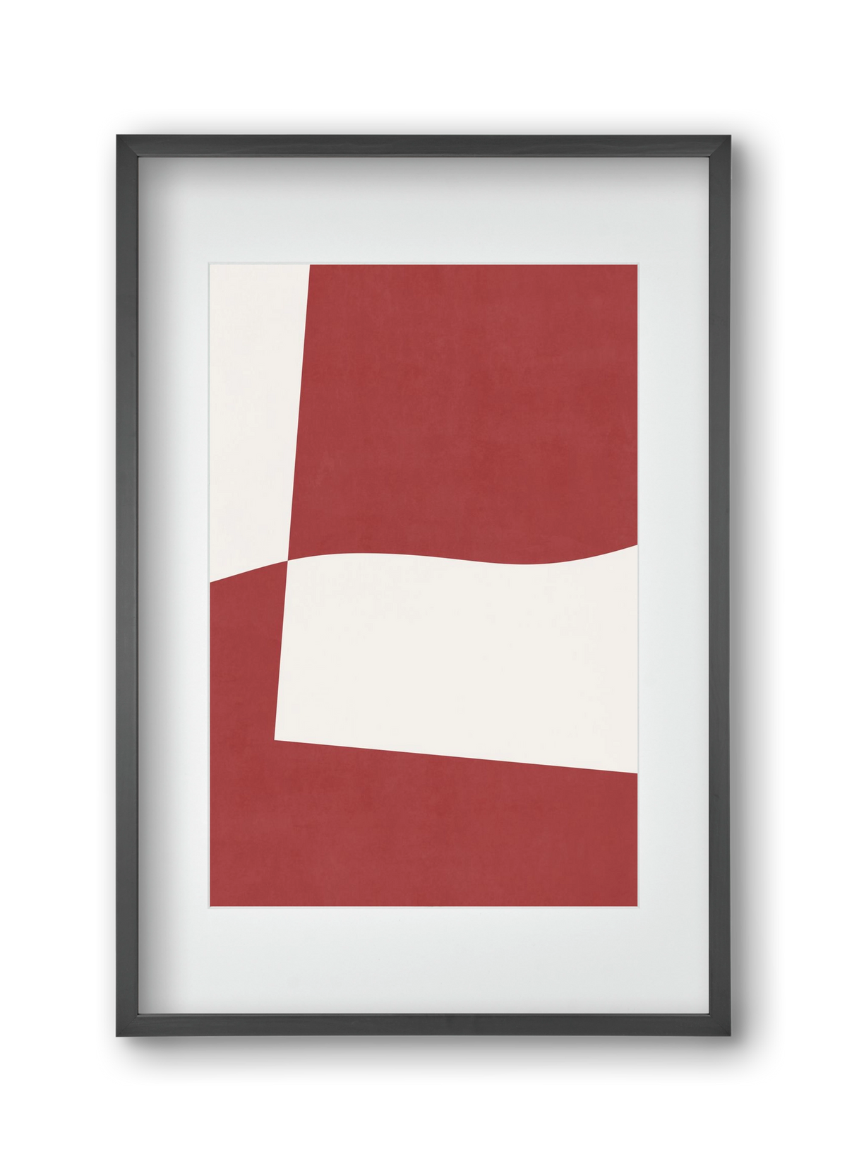 Abstract Composition - Wine01, 30x45 cm (20x30 cm), Fekete keret, paszpartuval