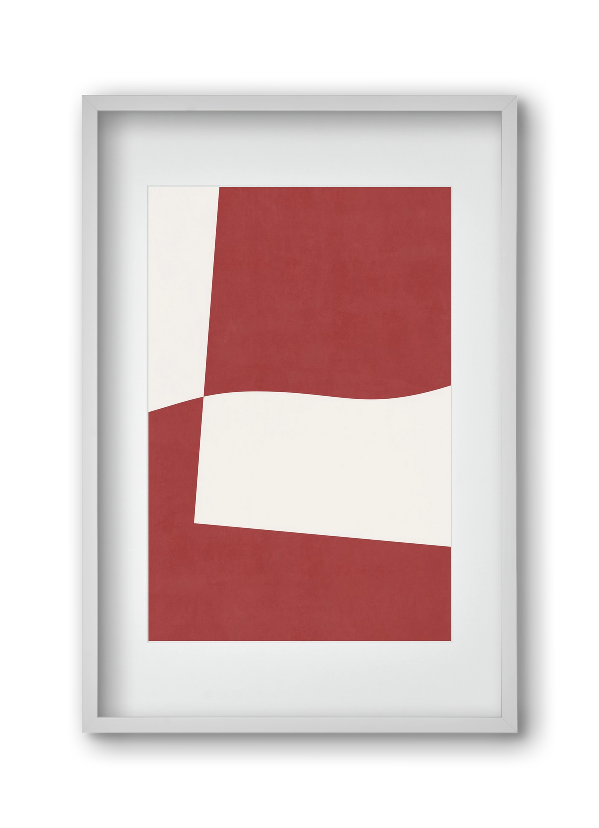 Abstract Composition - Wine01, 30x45 cm (20x30 cm), Fehér keret, paszpartuval