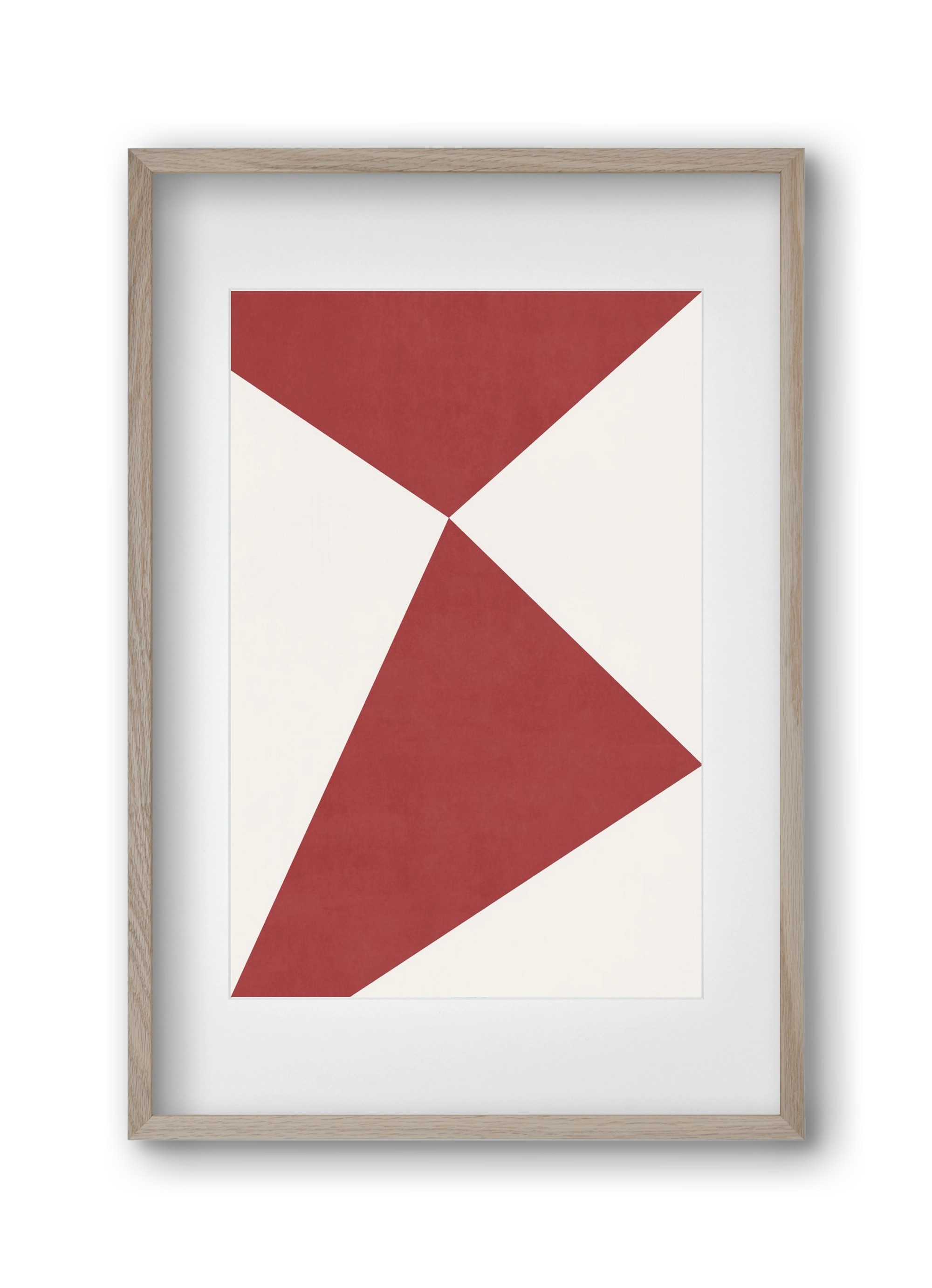 Abstract Composition - Wine02, 30x45 cm (20x30 cm), Tölgy keret, paszpartuval