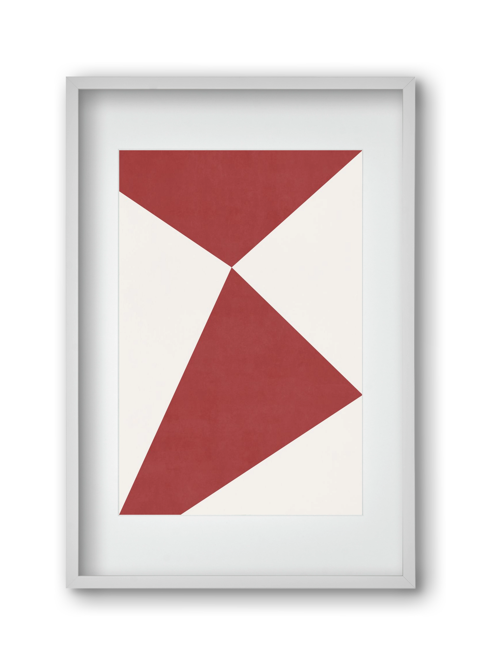 Abstract Composition - Wine02, 30x45 cm (20x30 cm), Fehér keret, paszpartuval