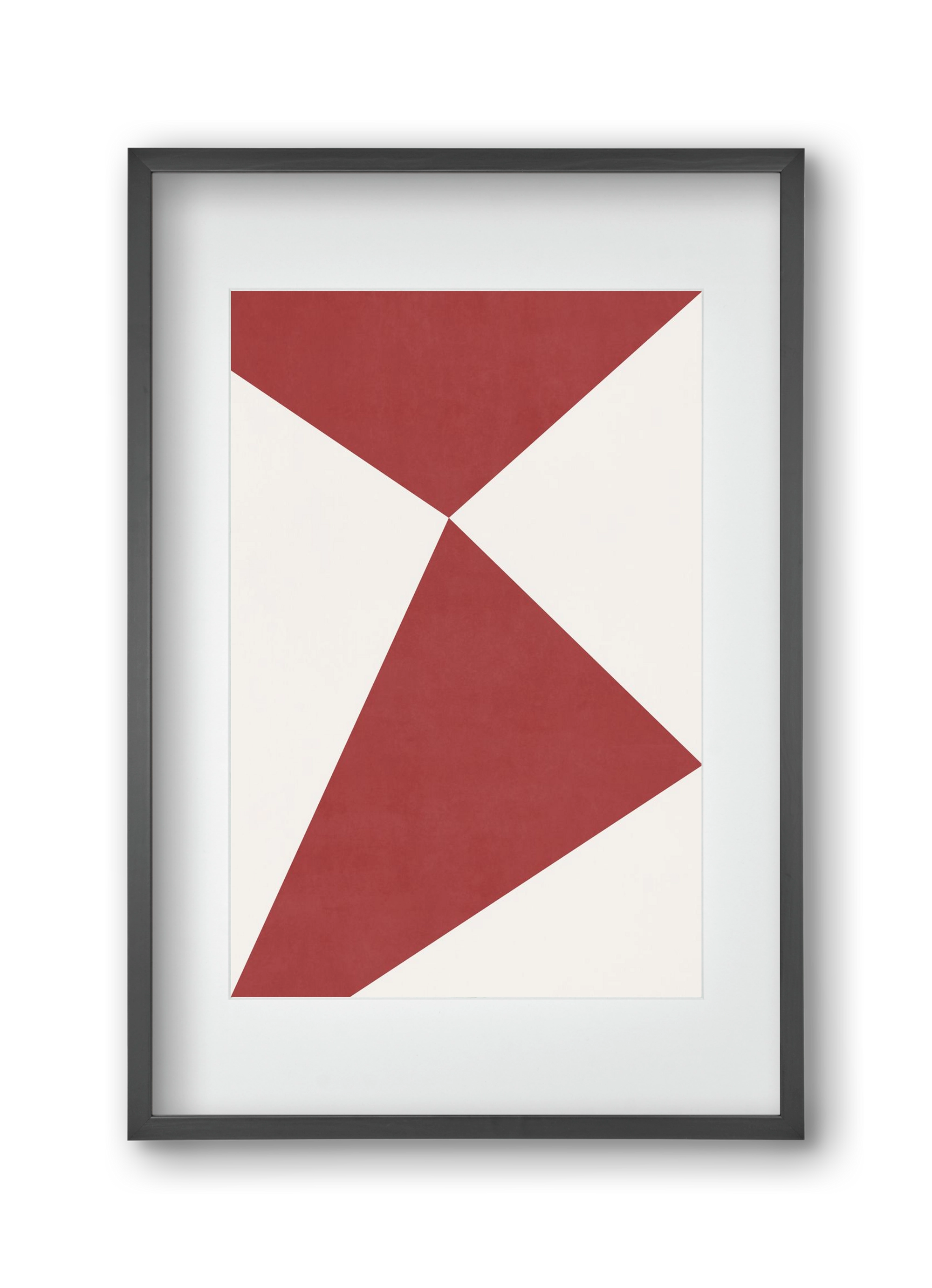 Abstract Composition - Wine02, 30x45 cm (20x30 cm), Fekete keret, paszpartuval