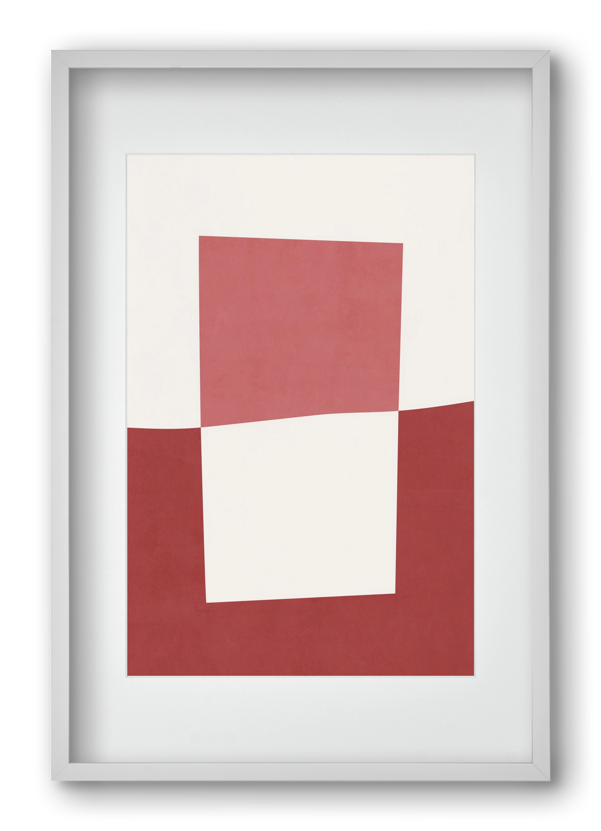 Abstract Composition - Wine03, 40x60 cm (30x45 cm), Fehér keret, paszpartuval