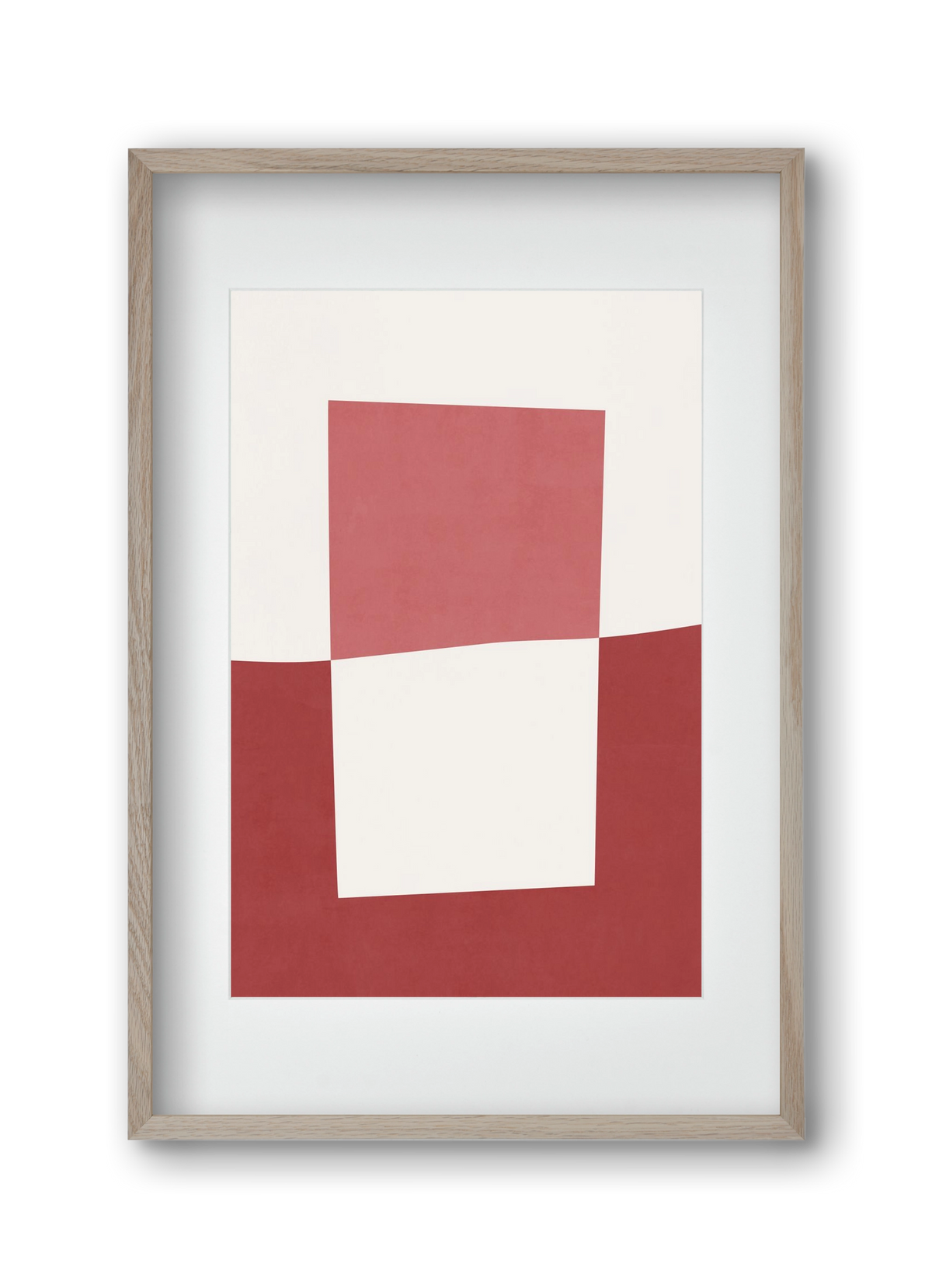 Abstract Composition - Wine03, 30x45 cm (20x30 cm), Tölgy keret, paszpartuval