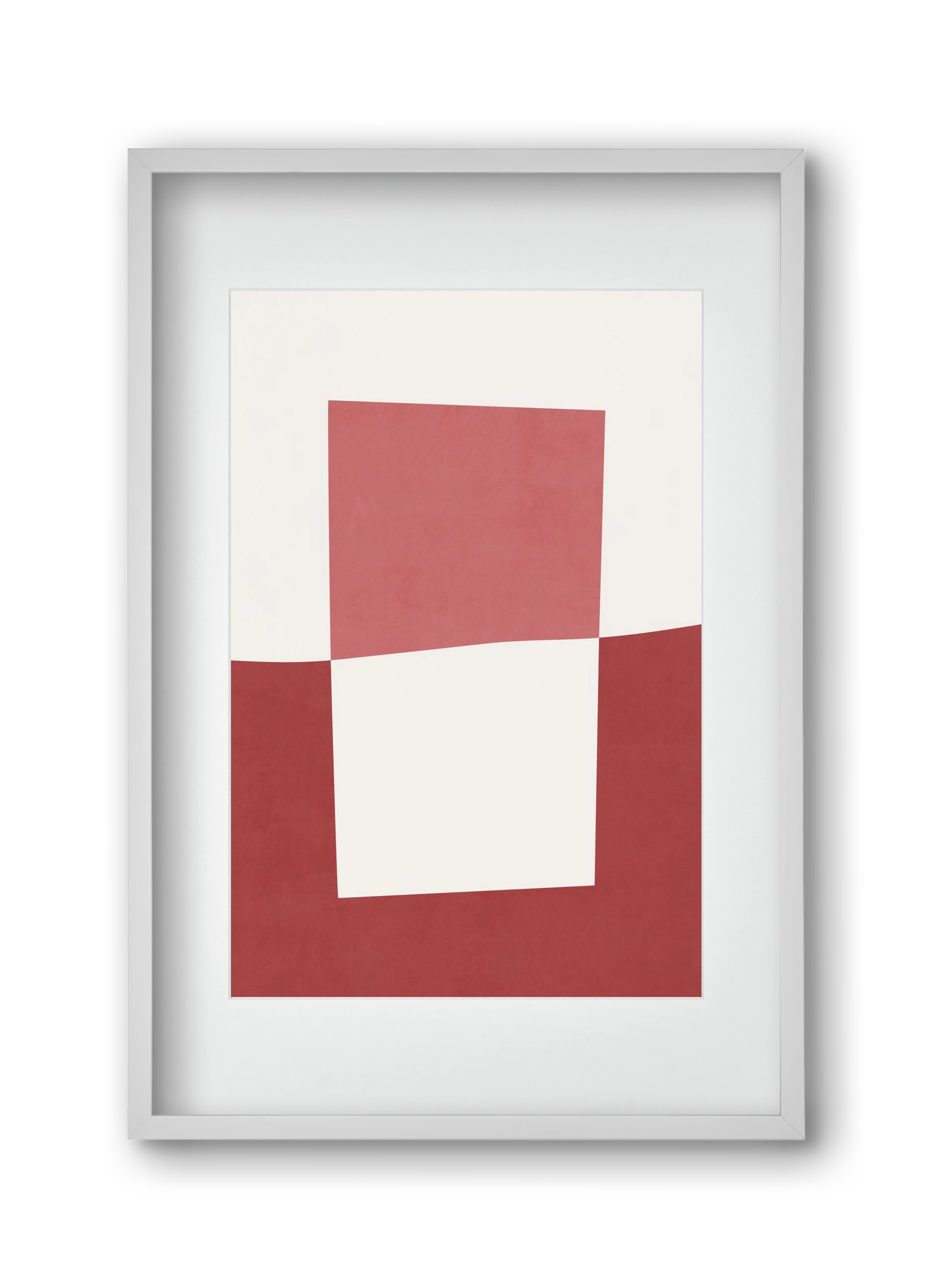 Abstract Composition - Wine03, 30x45 cm (20x30 cm), Fehér keret, paszpartuval