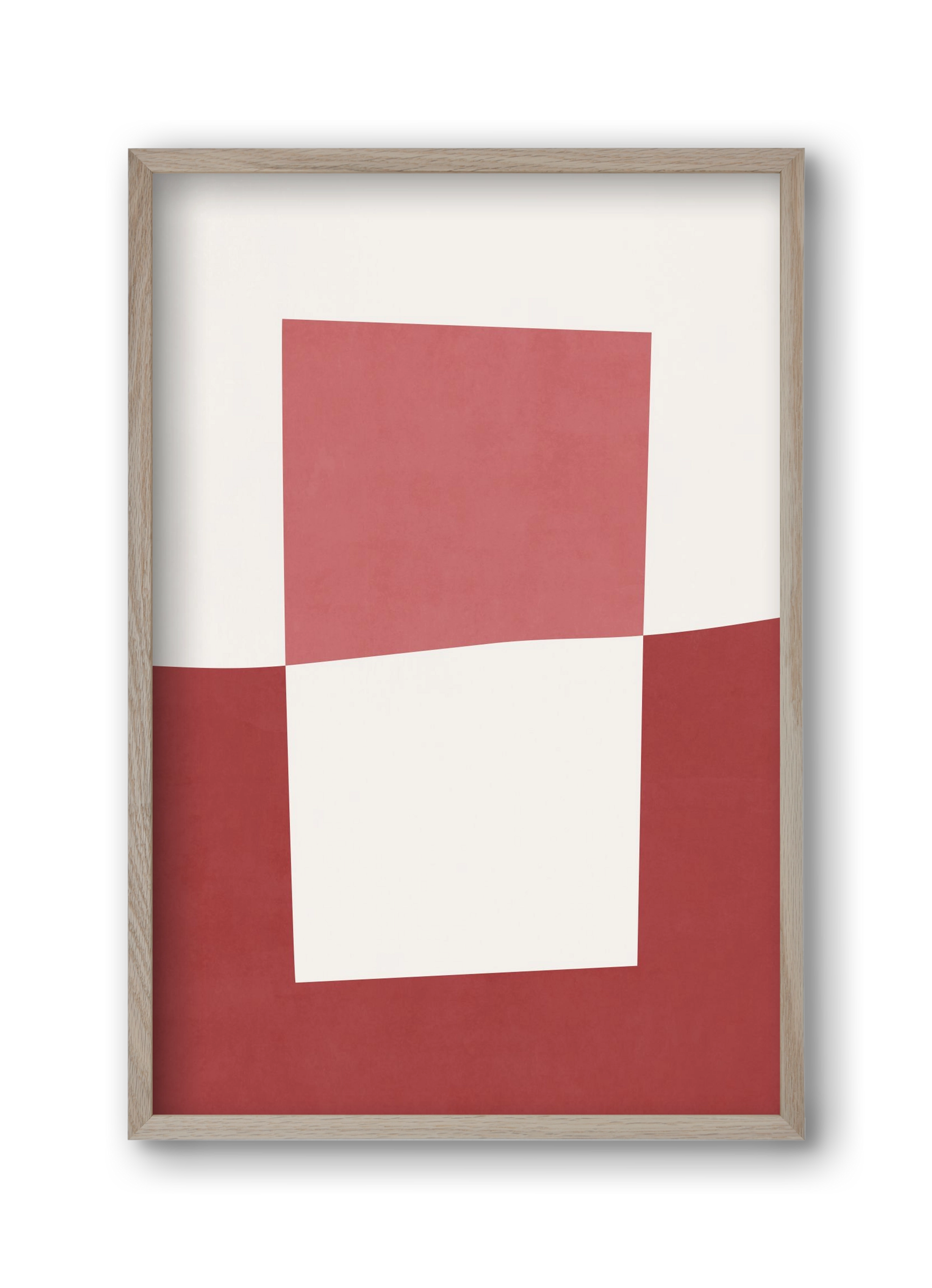 Abstract Composition - Wine03, 30x45 cm (30x45 cm), Tölgy keret