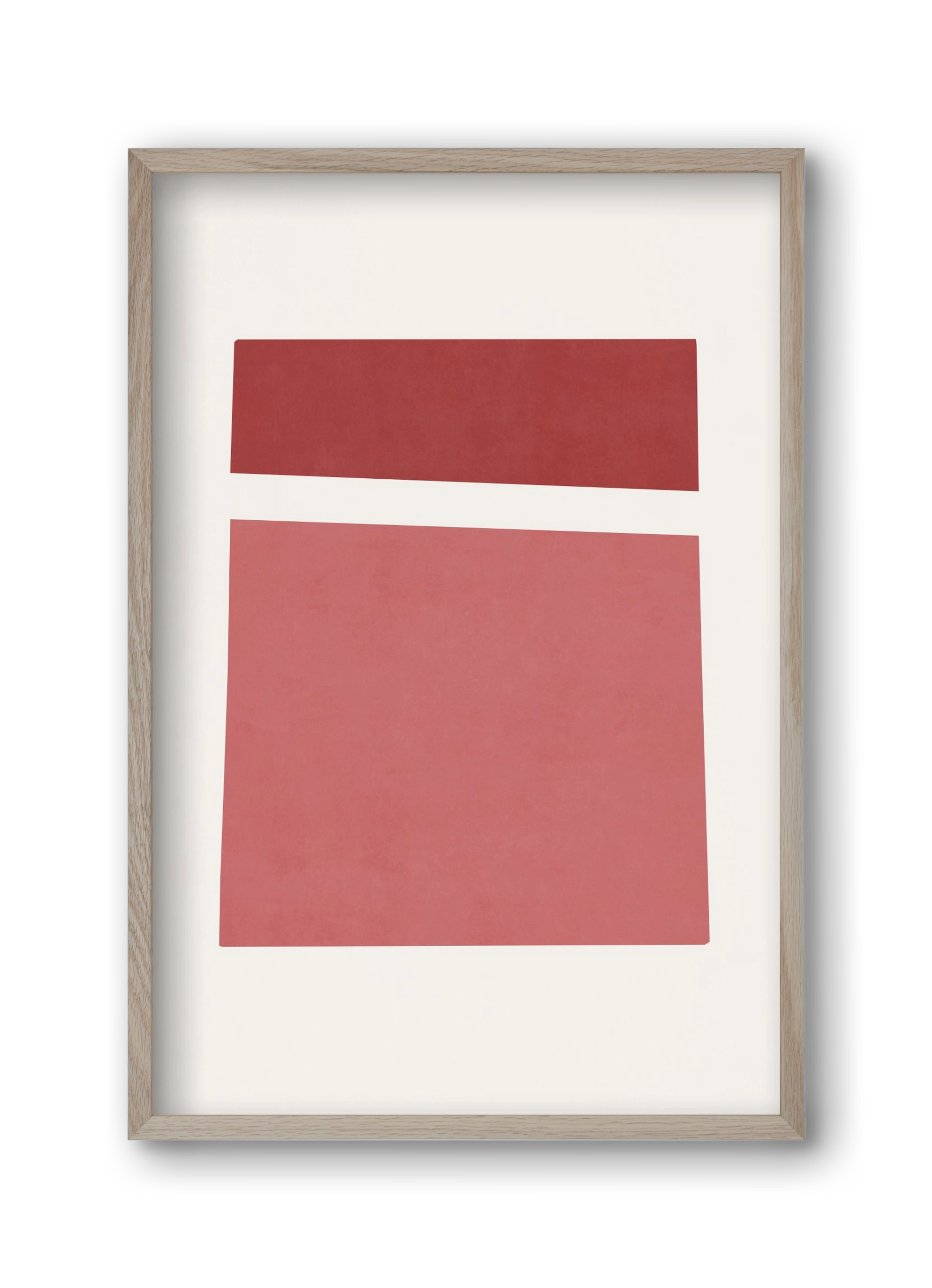 Abstract Composition - Wine04, 30x45 cm (30x45 cm), Tölgy keret