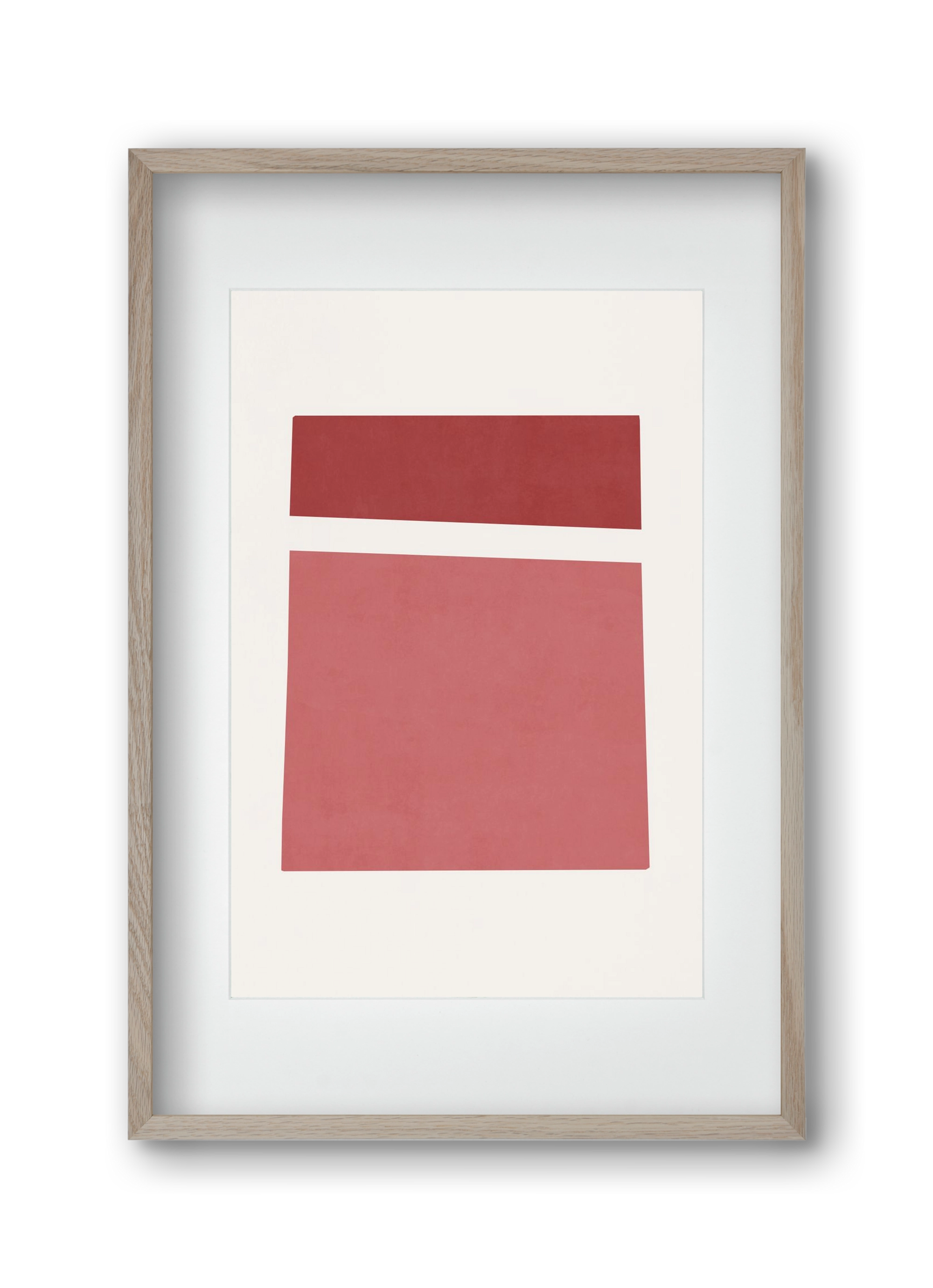 Abstract Composition - Wine04, 30x45 cm (20x30 cm), Tölgy keret, paszpartuval