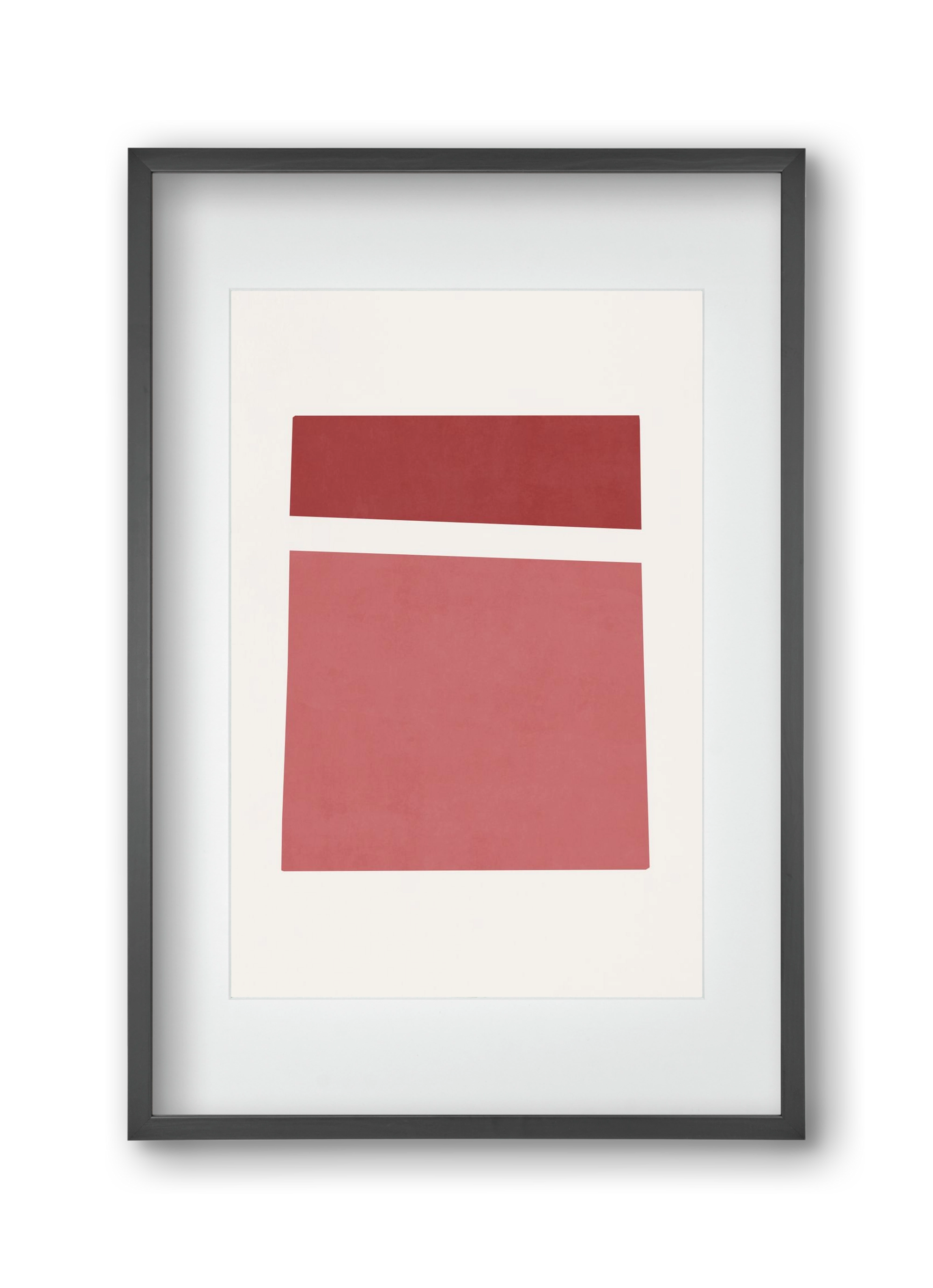 Abstract Composition - Wine04, 30x45 cm (20x30 cm), Fekete keret, paszpartuval