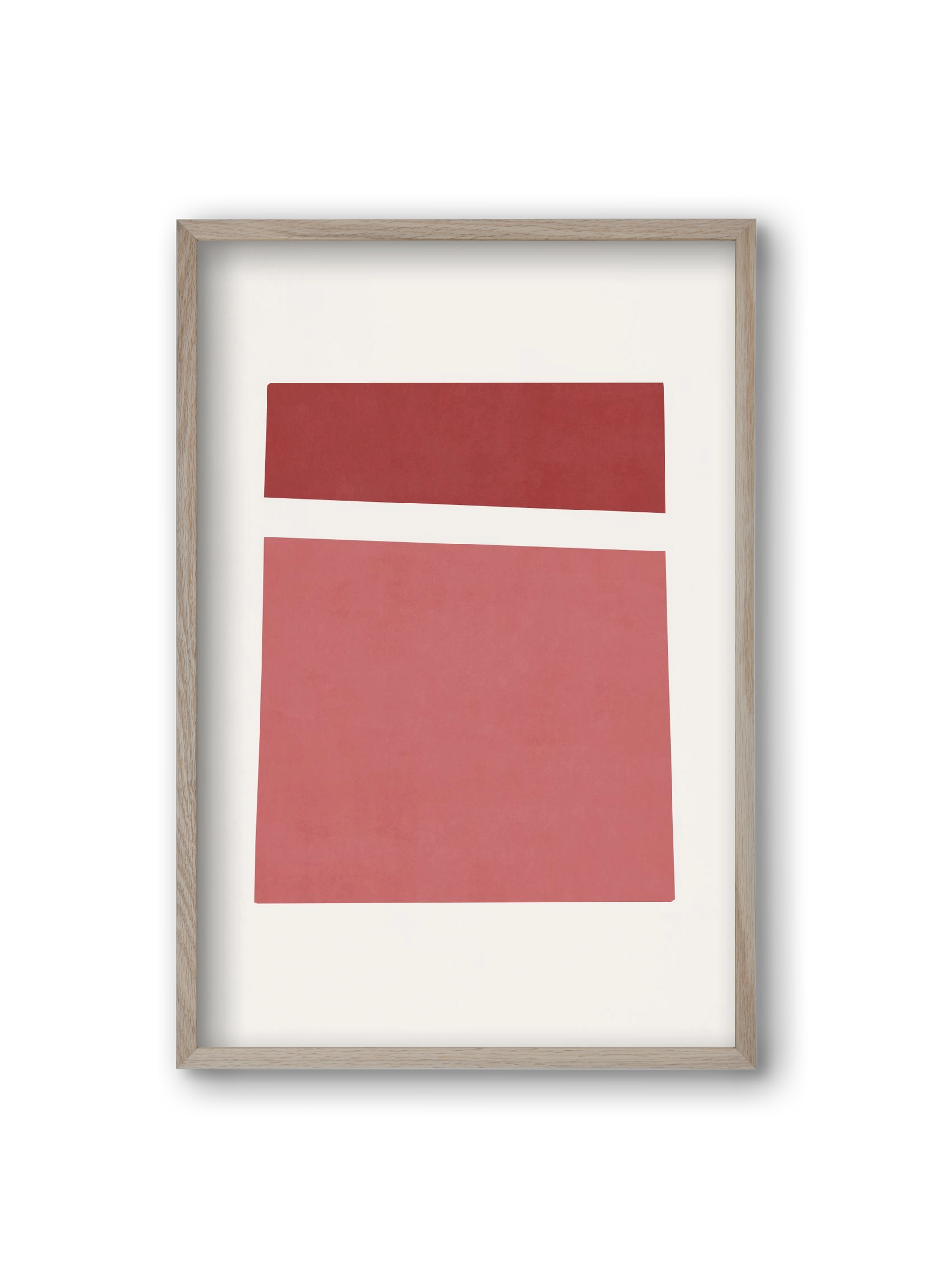 Abstract Composition - Wine04, 20x30 cm (20x30 cm), Tölgy keret